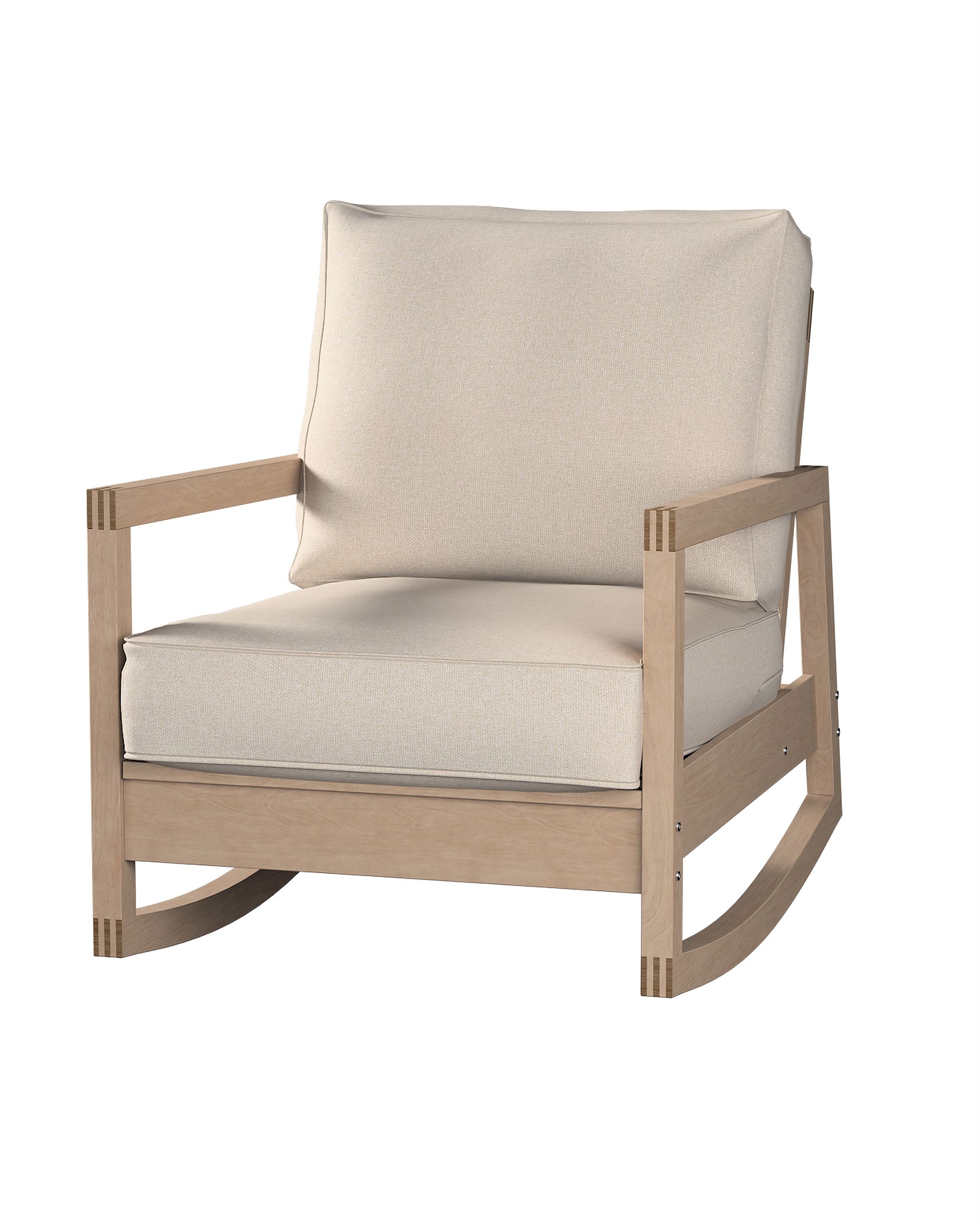 IKEA zitbankhoes voor Lillberg kleur product grijs stof met structuur