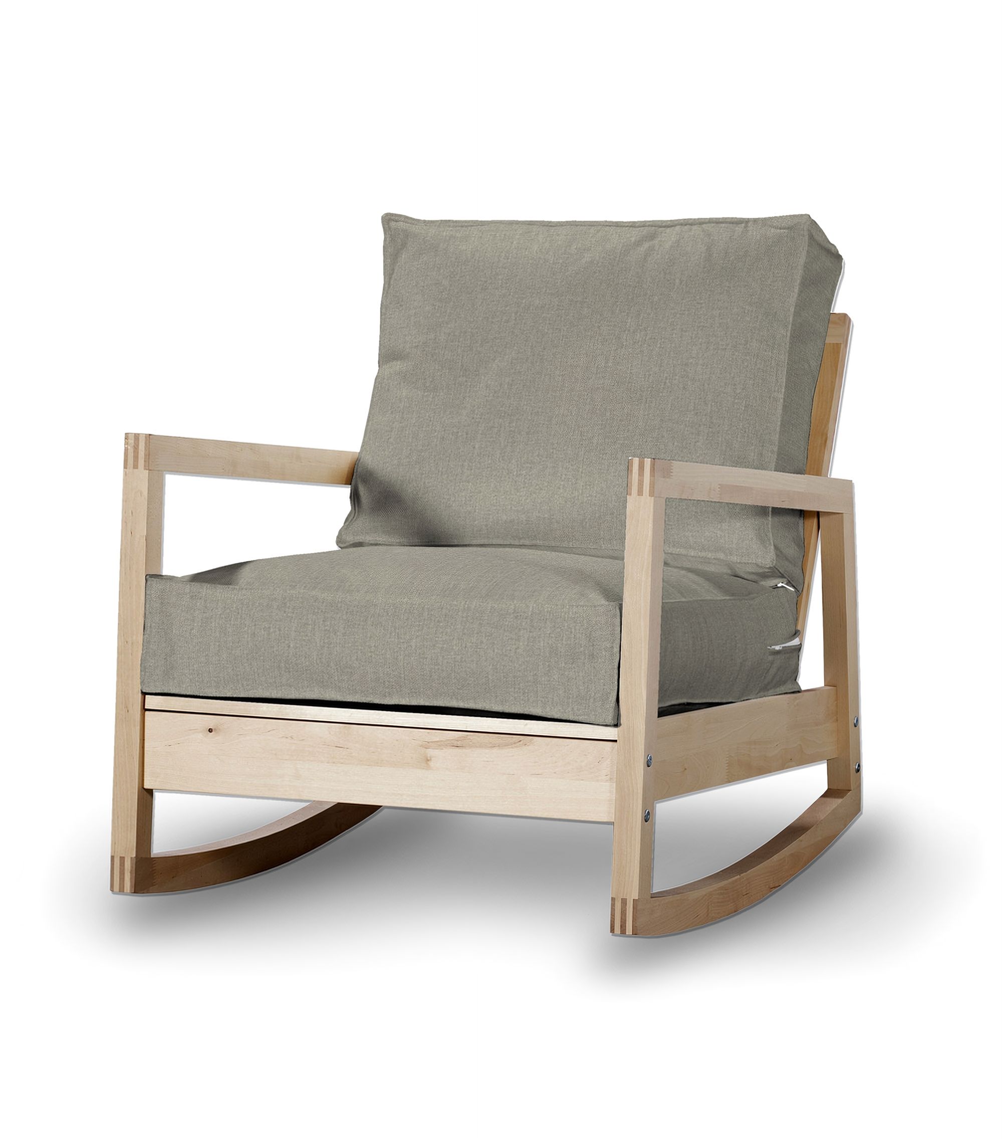 IKEA zitbankhoes voor Lillberg kleur product beige stof met structuur