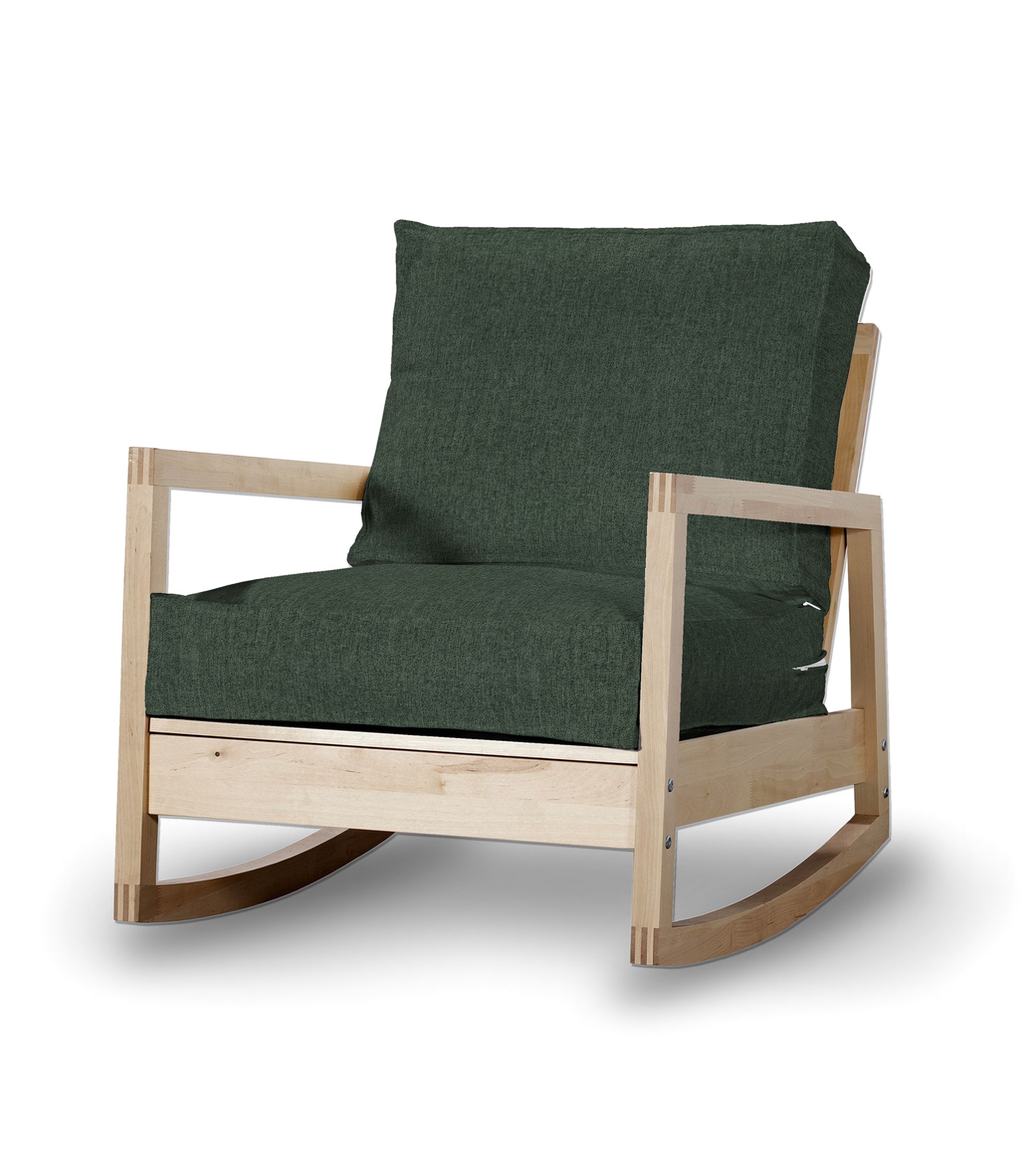 IKEA zitbankhoes voor Lillberg kleur product groen stof met structuur