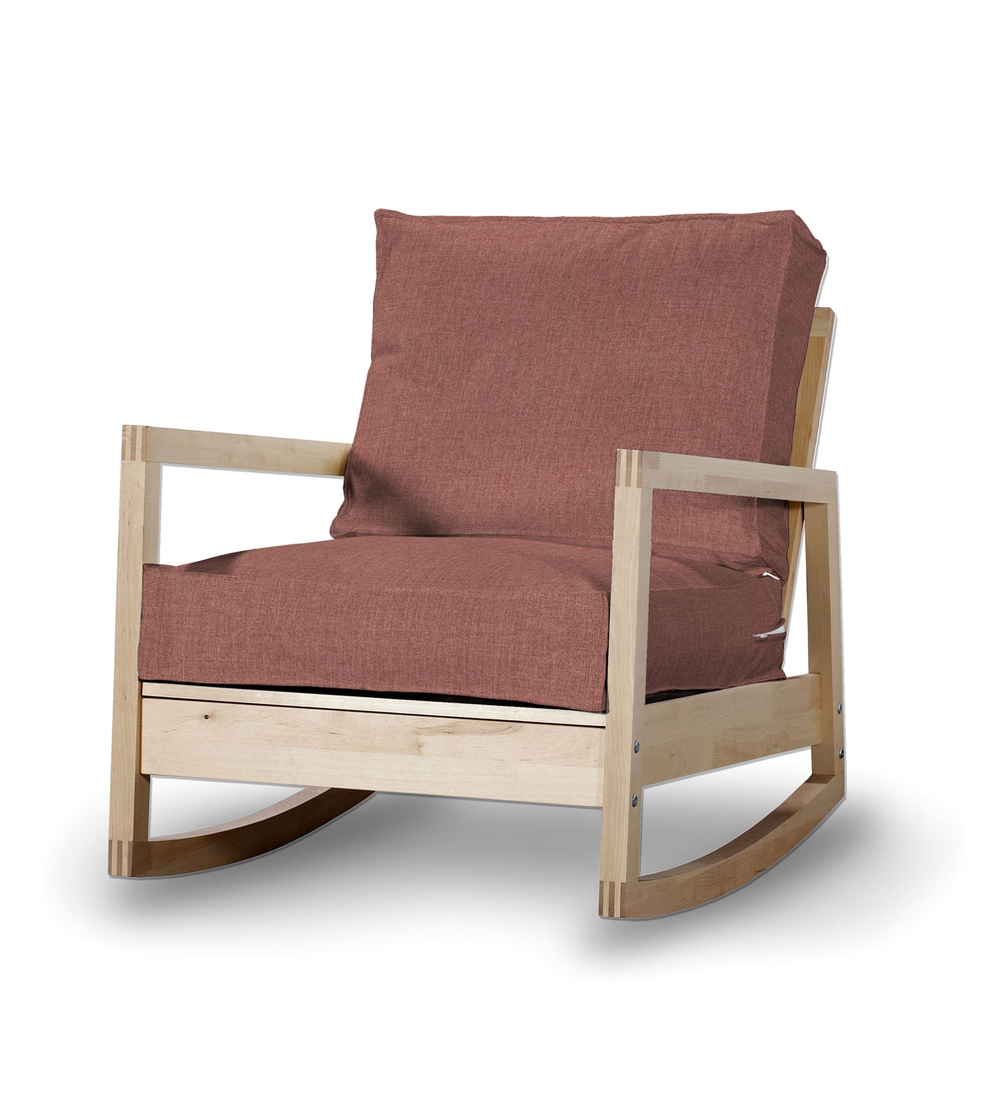 IKEA zitbankhoes voor Lillberg kleur product bruin stof met structuur