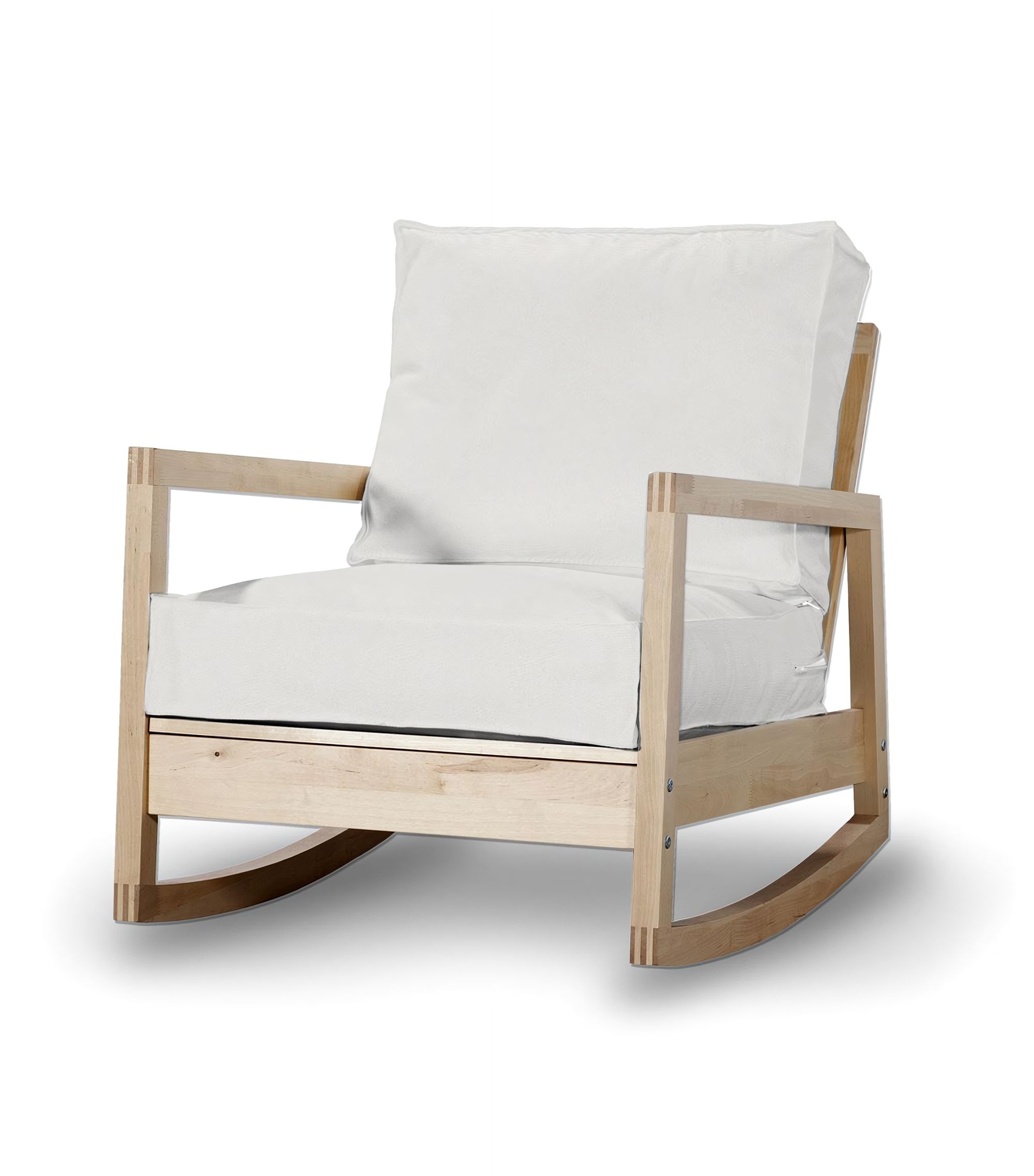 IKEA zitbankhoes voor Lillberg kleur product beige stof met structuur