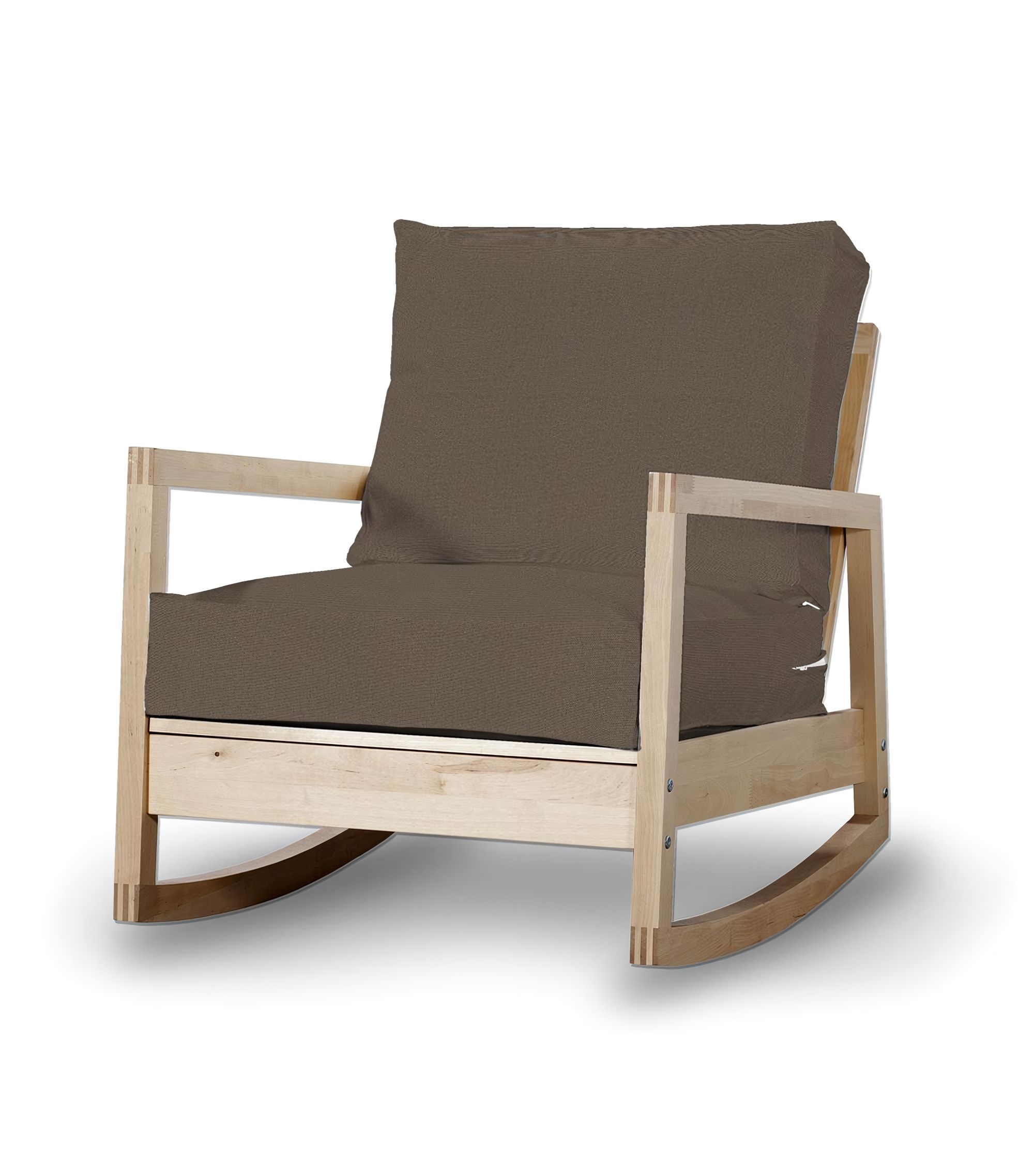 IKEA zitbankhoes voor Lillberg kleur product bruin stof met structuur