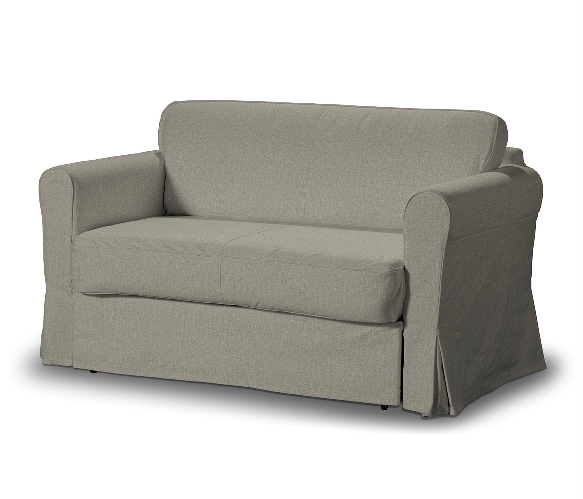 IKEA-hoes voor Hagalund kleur product beige stof met structuur