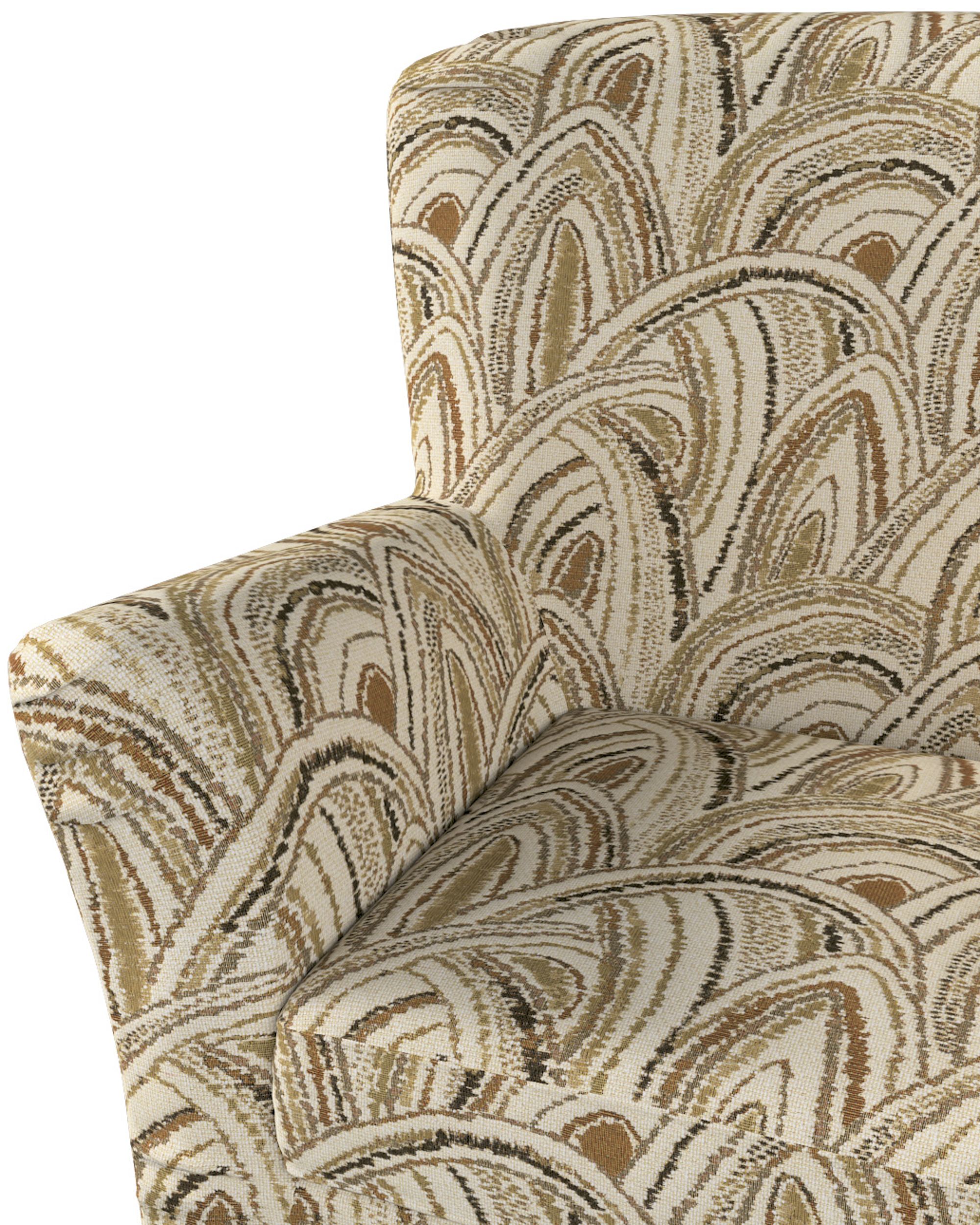 IKEA stoelhoes voor Tomelilla stoel kleur product beige stof met structuur, met patroon (hover)