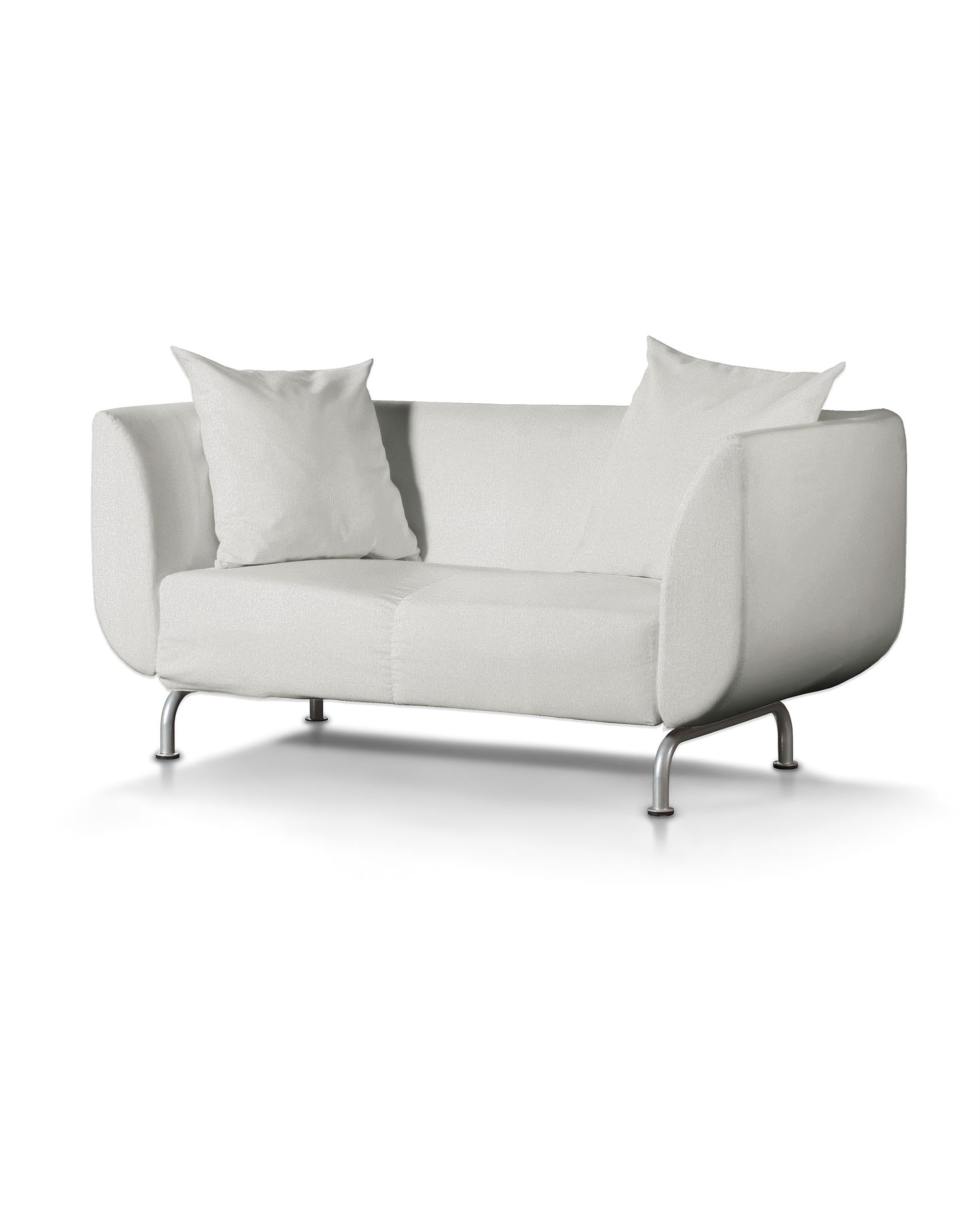 IKEAhoes voor Strömstad 2-zitsbank kleur product crème stof met structuur