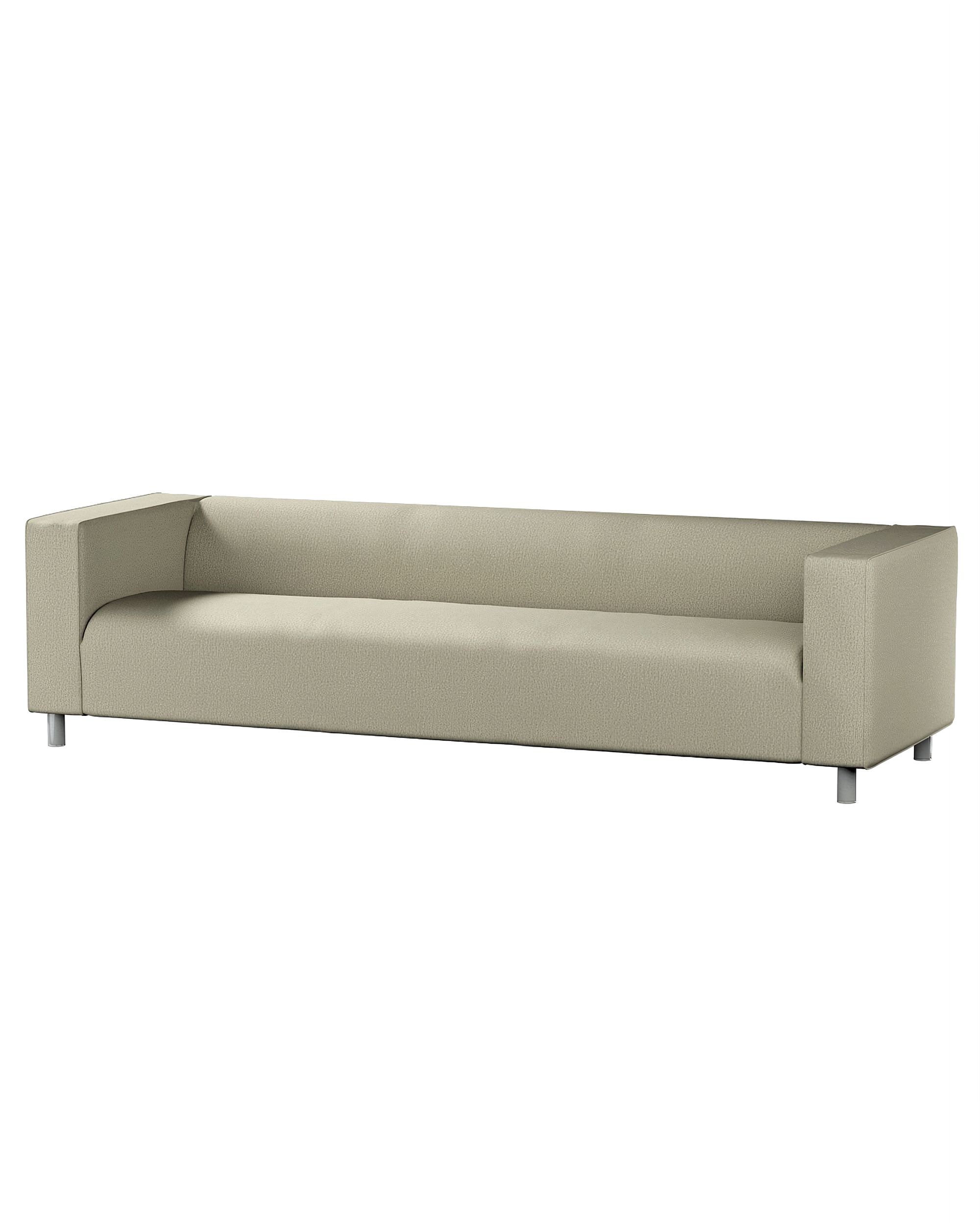IKEA zitbankhoes/ overtrek voor Klippan 4-zitsbank kleur product beige stof met structuur
