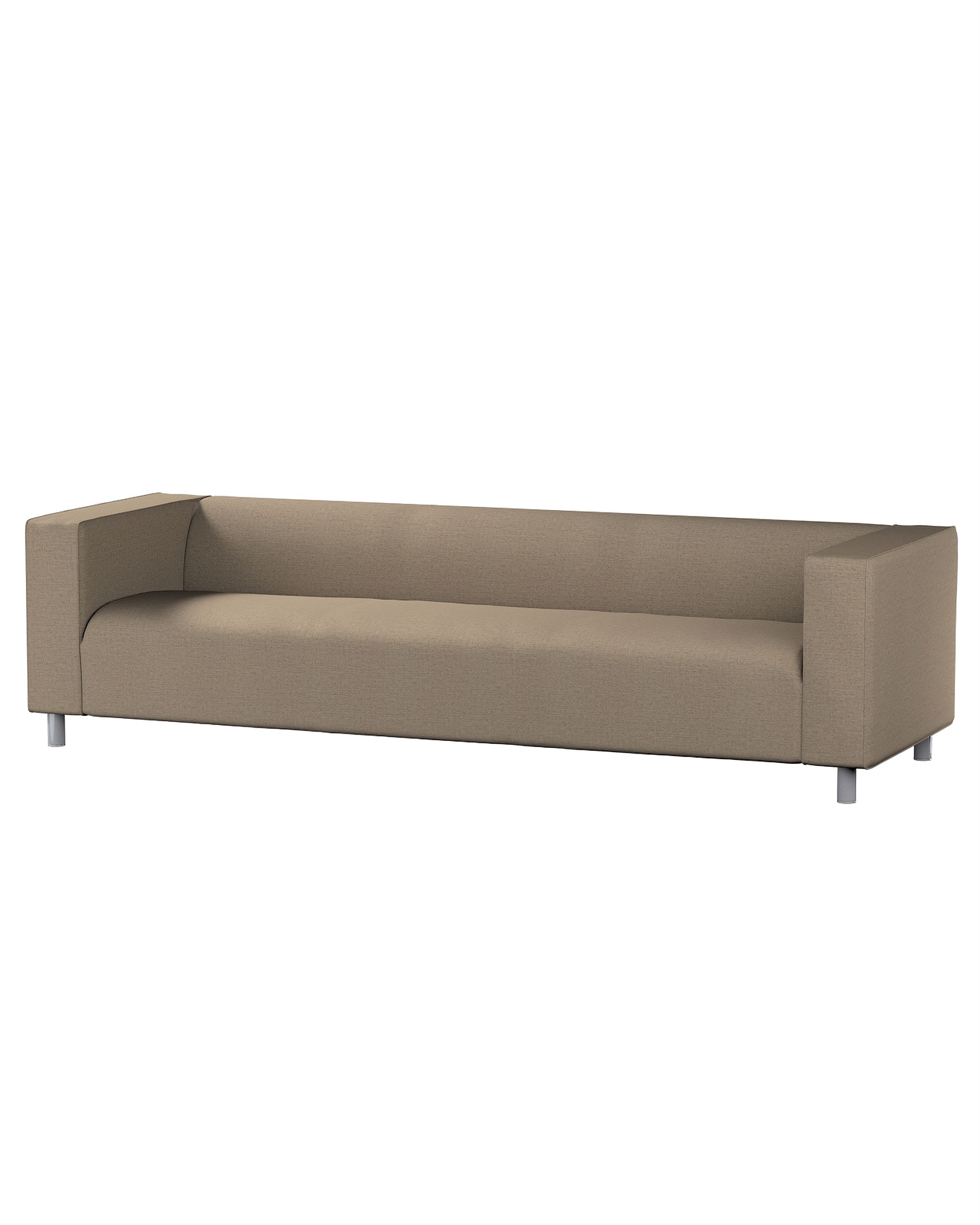 IKEA zitbankhoes/ overtrek voor Klippan 4-zitsbank kleur product beige stof met structuur