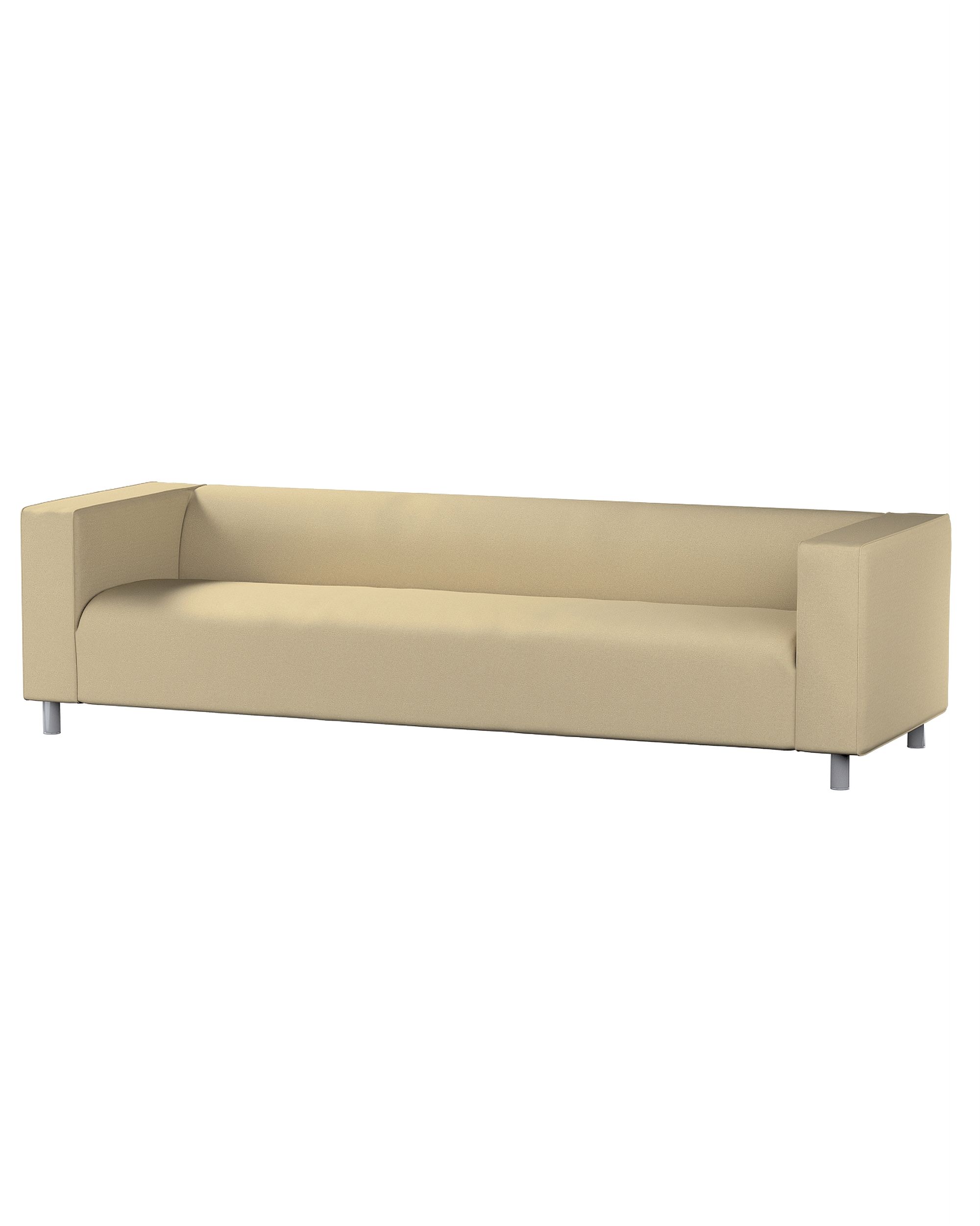 IKEA zitbankhoes/ overtrek voor Klippan 4-zitsbank kleur product groen stof met structuur