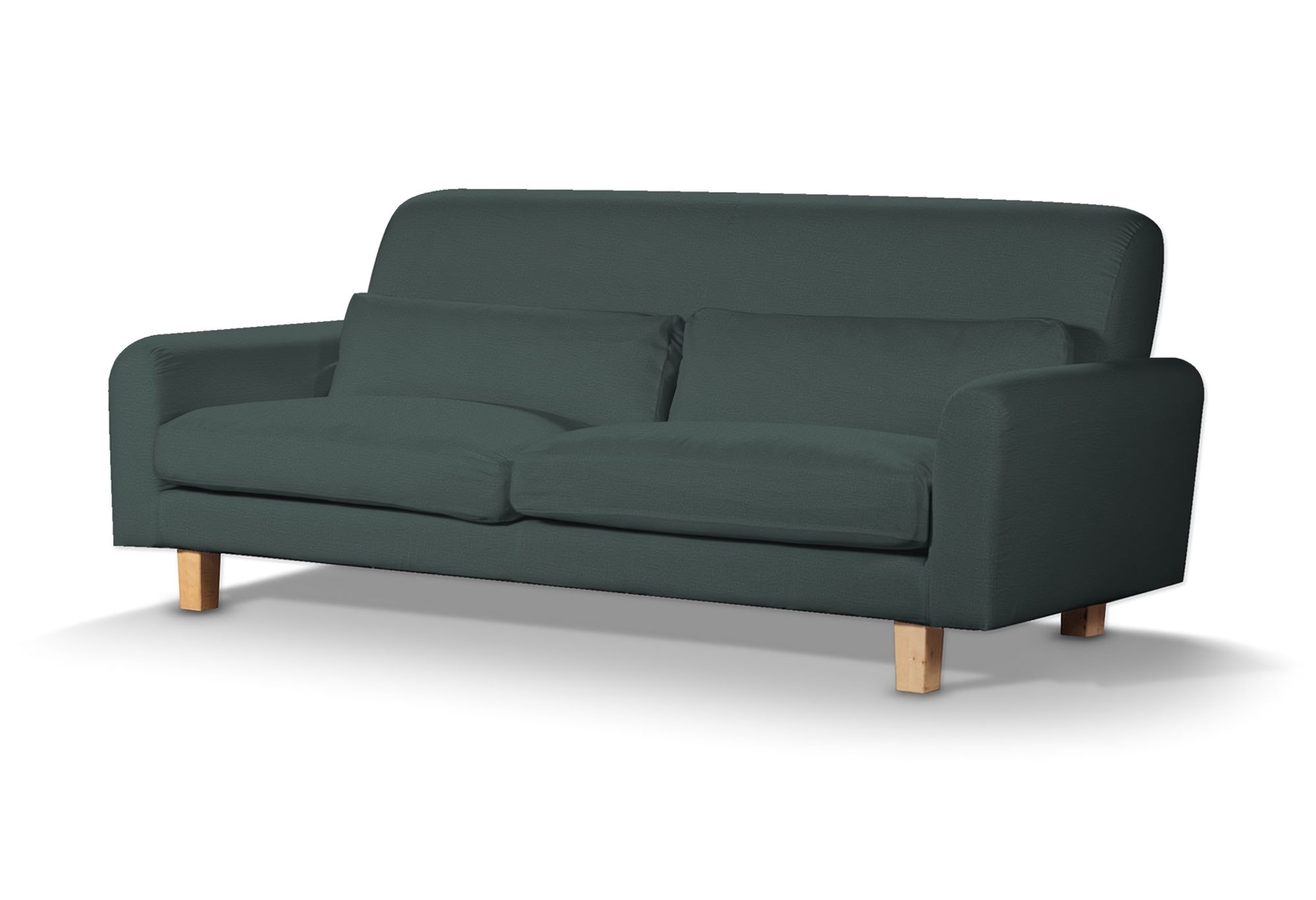 IKEA zitbankhoes Nikkala (kort) kleur product groen stof fluweel