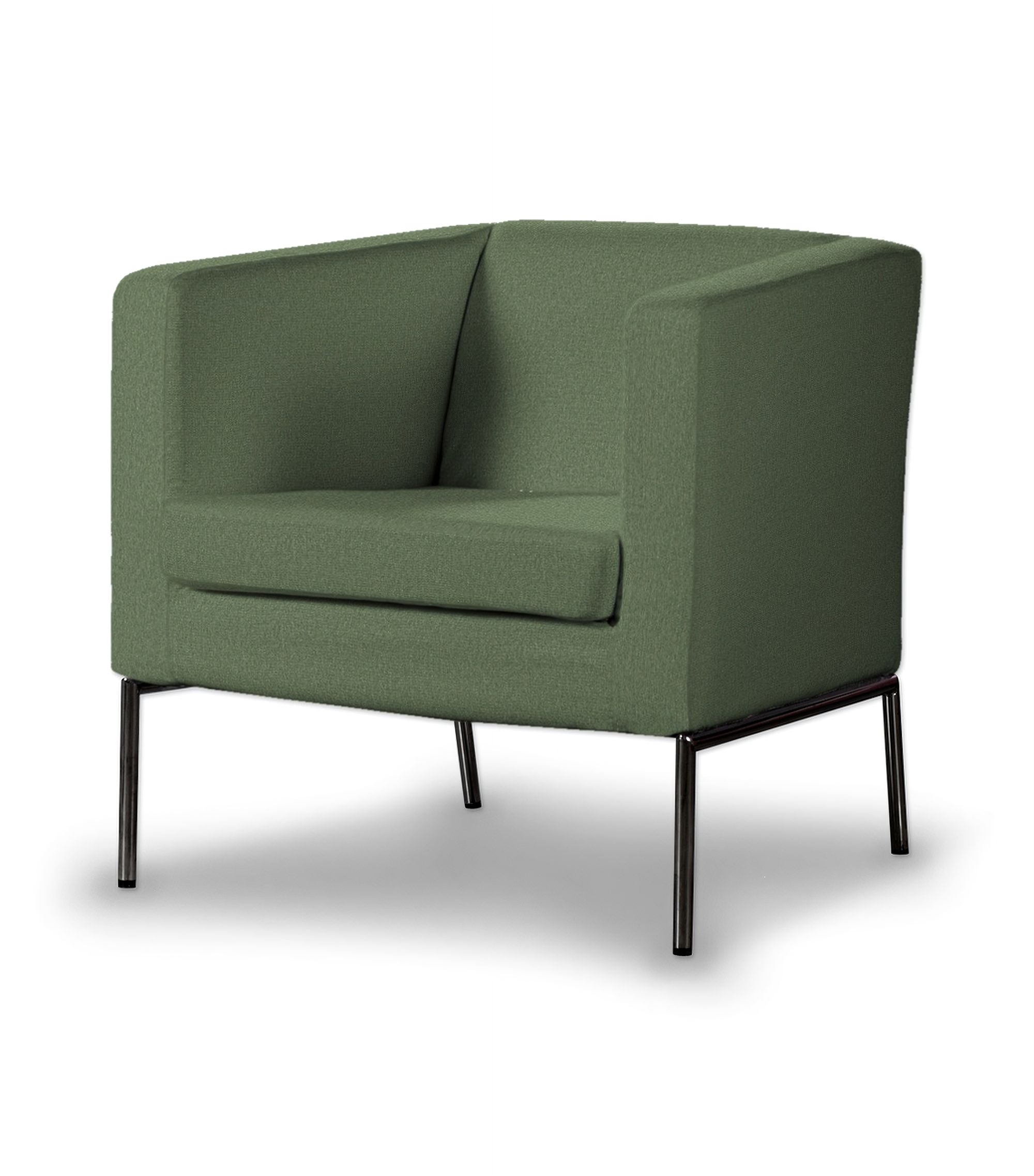 IKEA stoelhoes voor Klappsta stoel kleur product groen stof met structuur