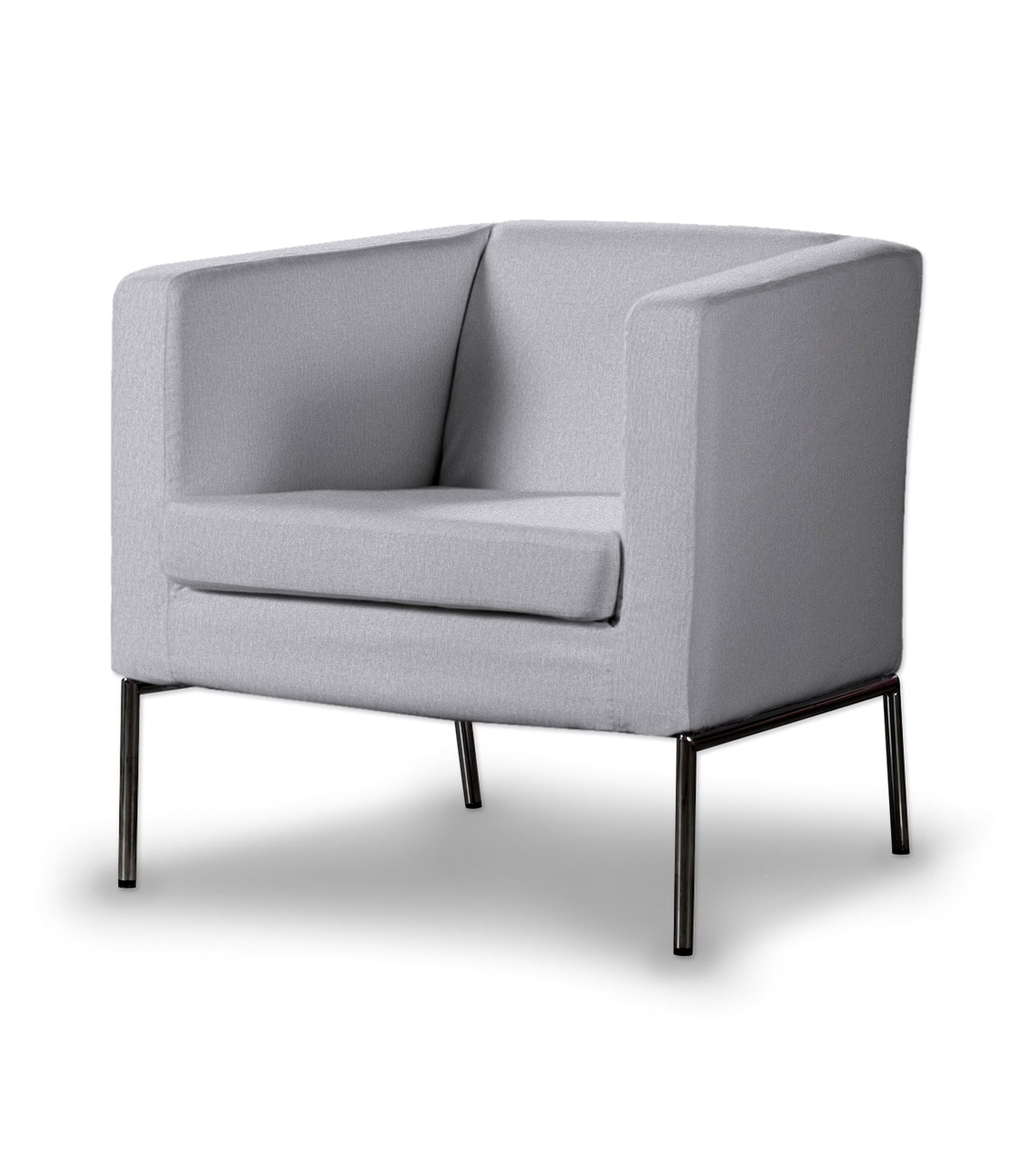 IKEA stoelhoes voor Klappsta stoel kleur product grijs stof met structuur