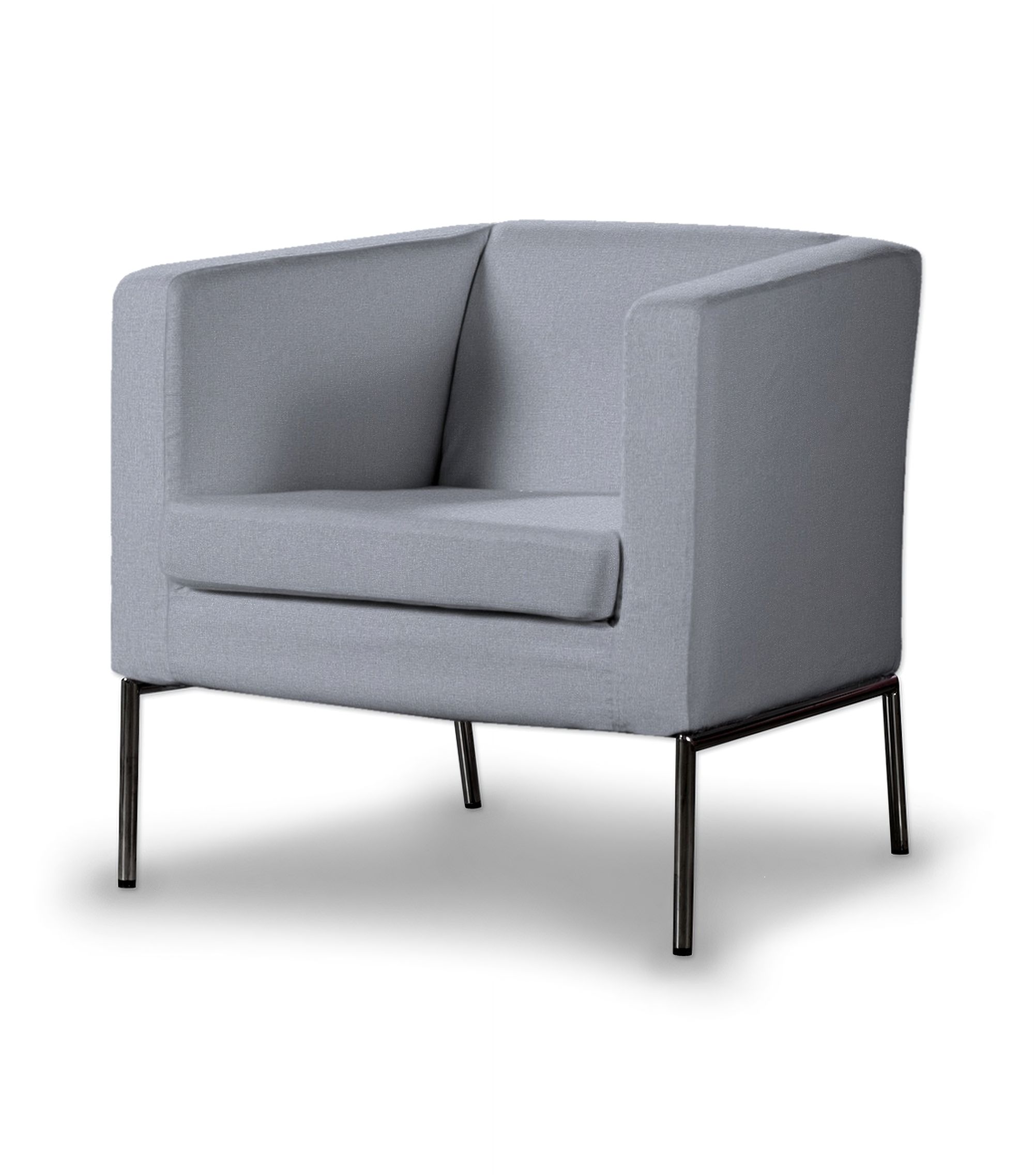 IKEA stoelhoes voor Klappsta stoel kleur product blauw stof met structuur