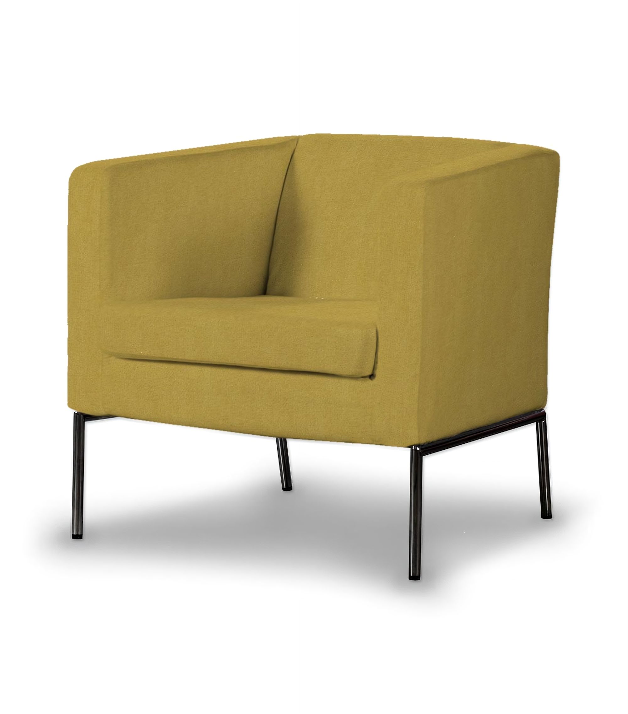 IKEA stoelhoes voor Klappsta stoel kleur product geel stof met structuur