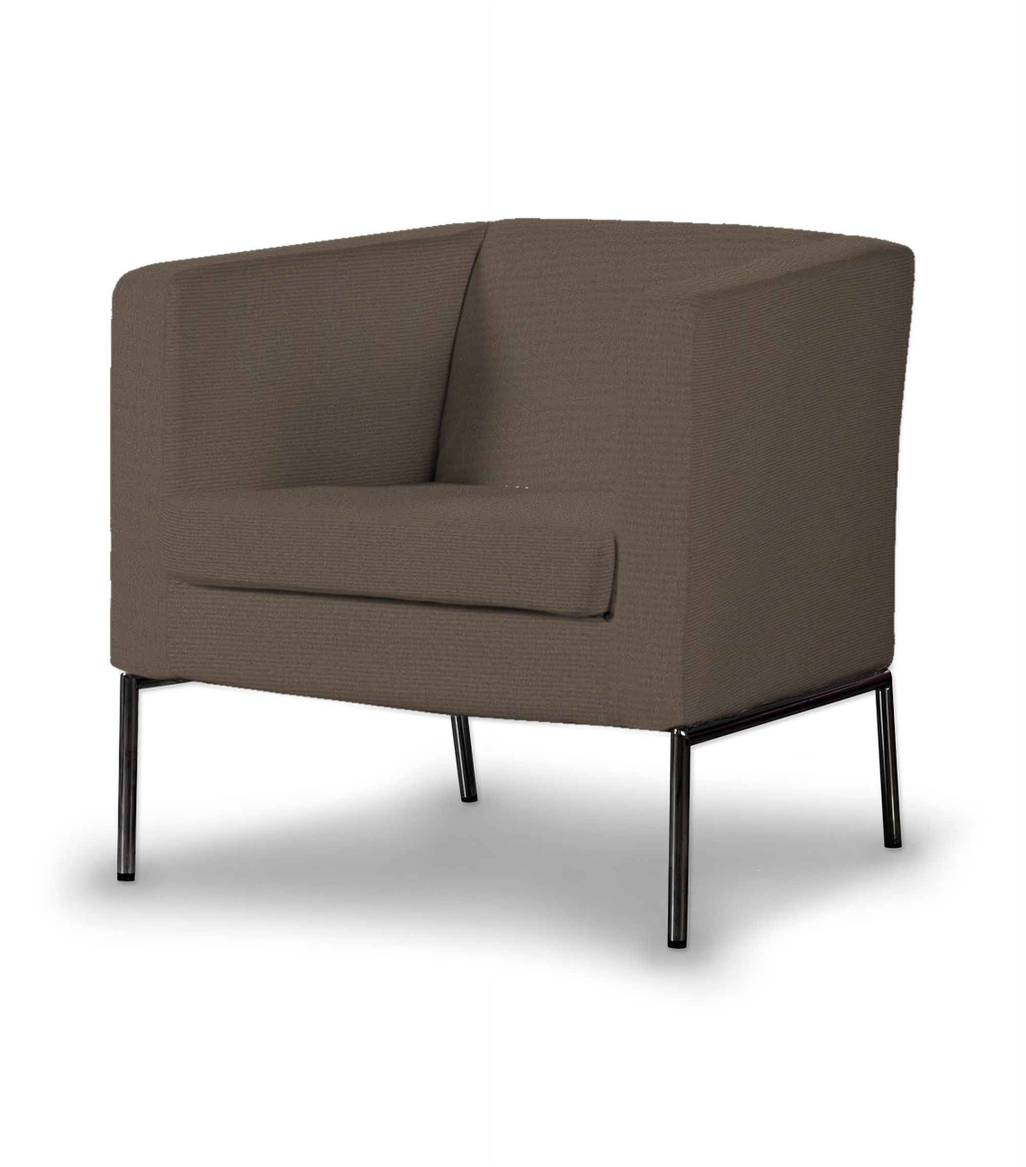 IKEA stoelhoes voor Klappsta stoel kleur product bruin stof met structuur
