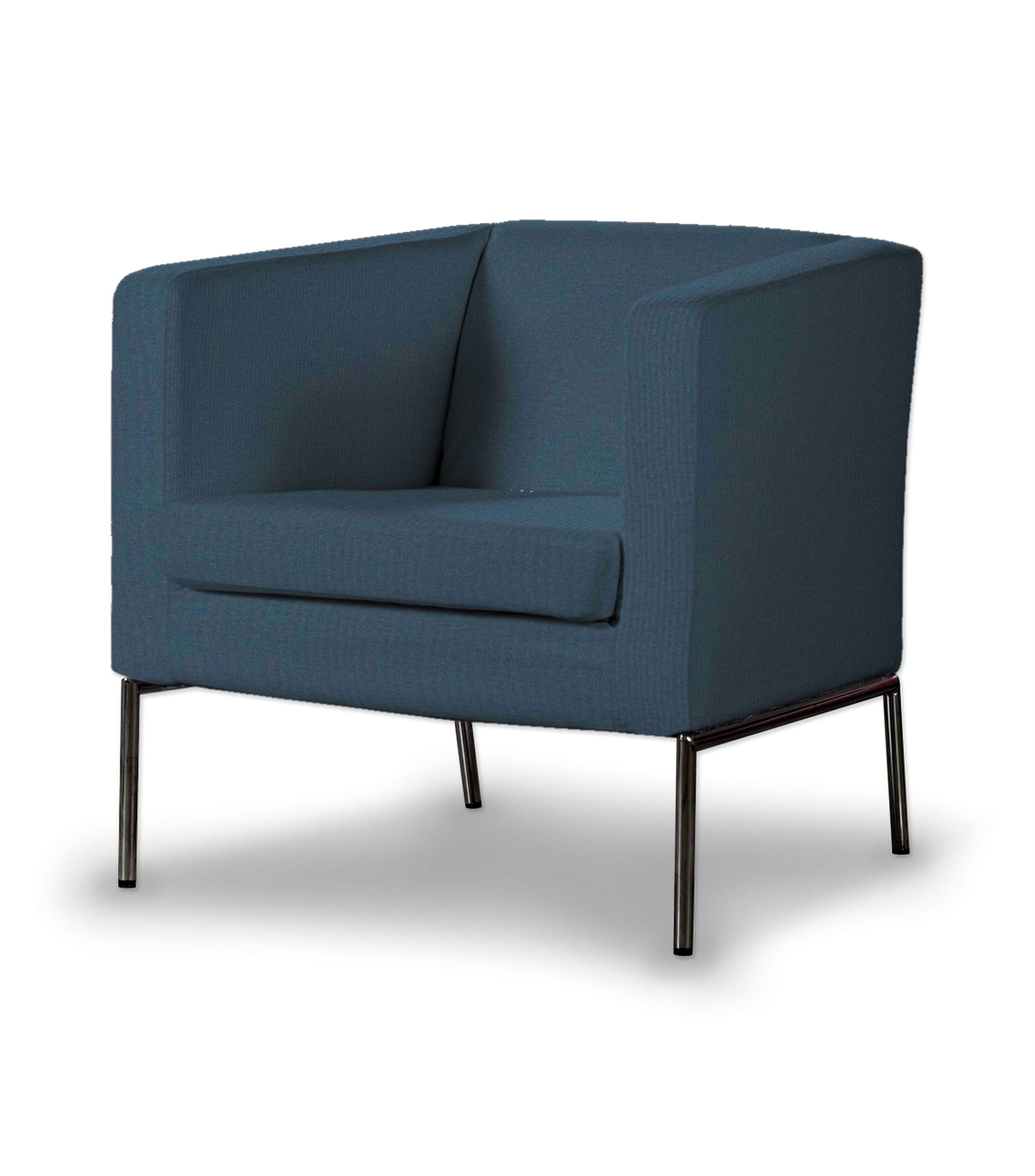 IKEA stoelhoes voor Klappsta stoel kleur product blauw stof met structuur