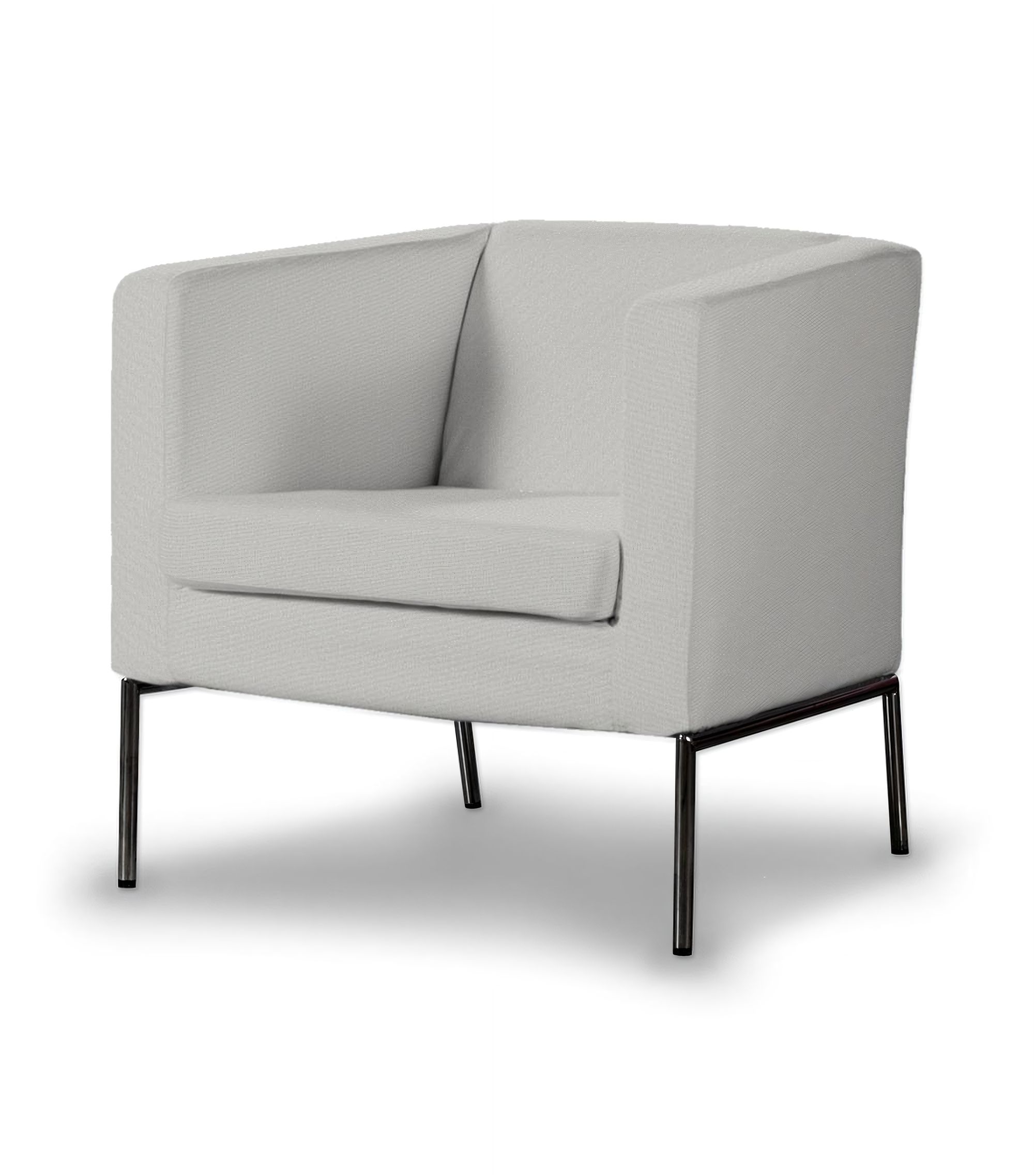 IKEA stoelhoes voor Klappsta stoel kleur product grijs stof met structuur