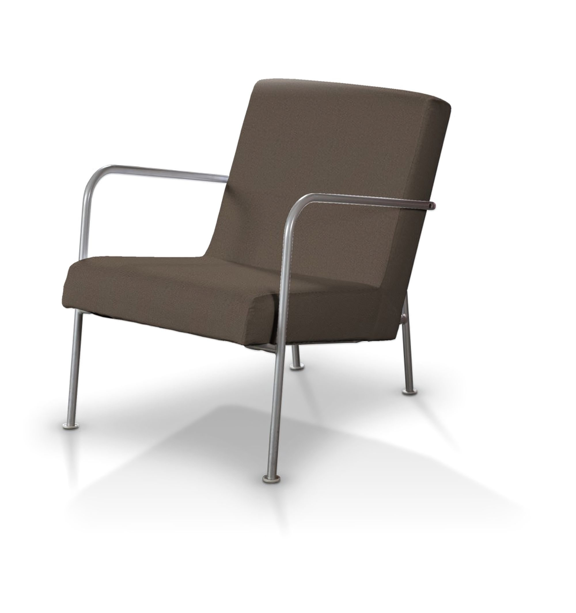 IKEA hoes PS 1-zit kleur product bruin stof met structuur
