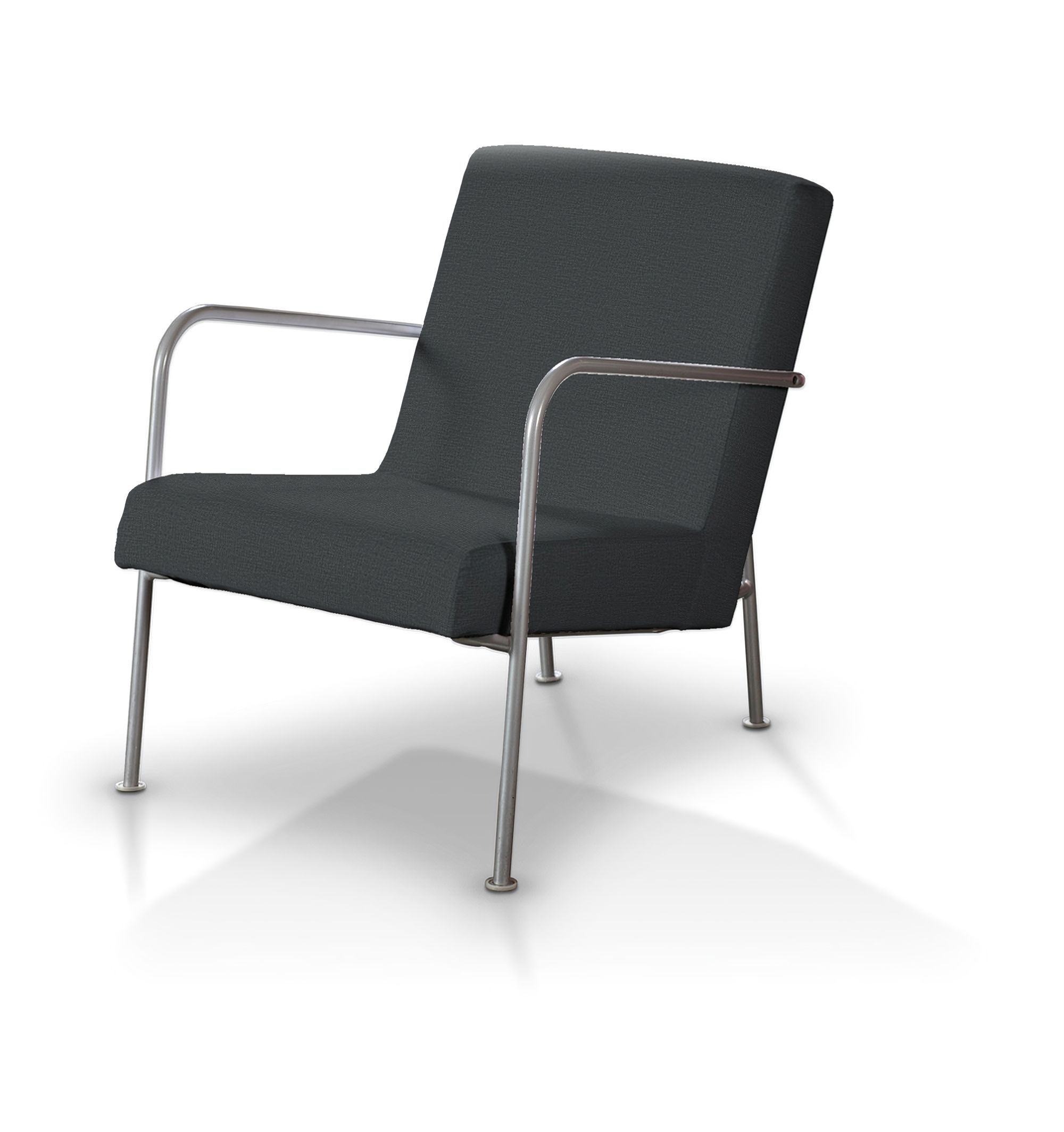 IKEA hoes PS 1-zit kleur product grijs stof fluweel