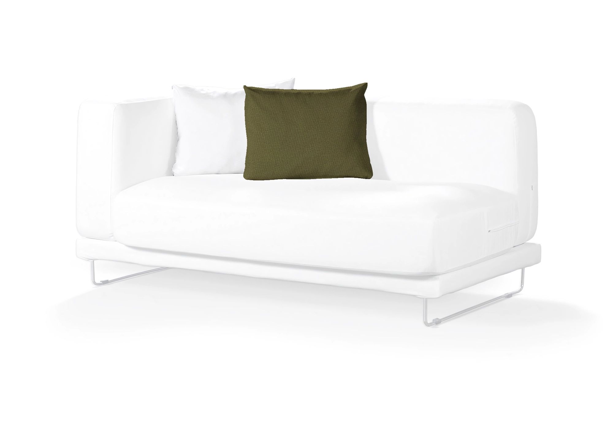 IKEA kussenhoes Tylösand, 1 st. kleur product groen stof met structuur (hover)