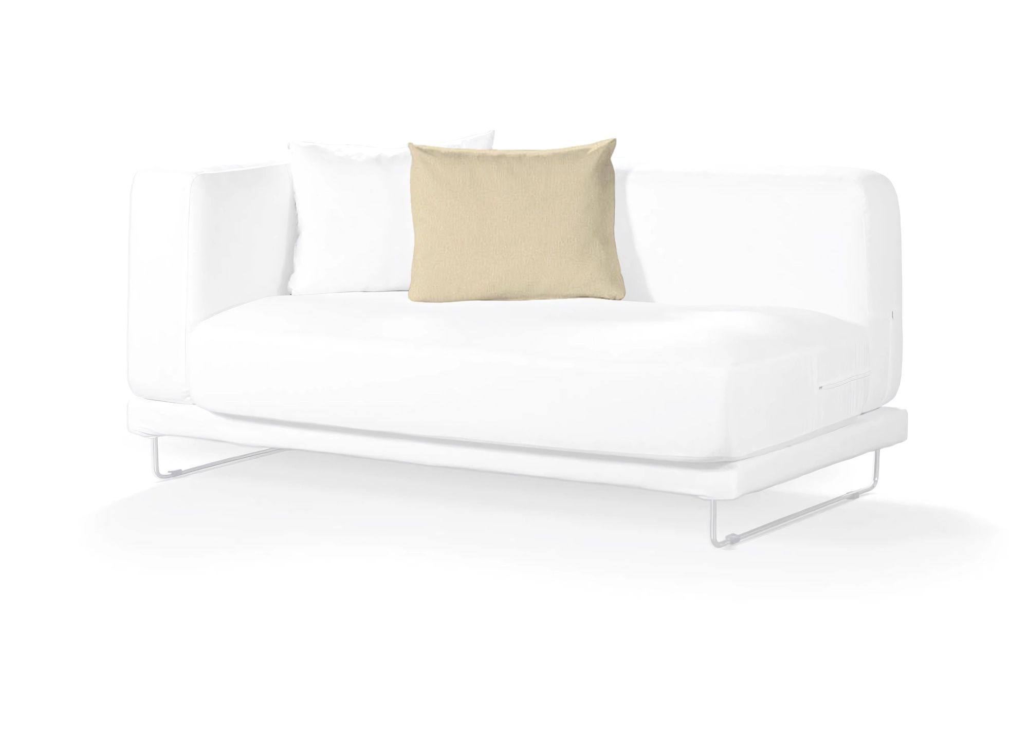 IKEA kussenhoes Tylösand, 1 st. kleur product crème stof glanzend, met structuur (hover)
