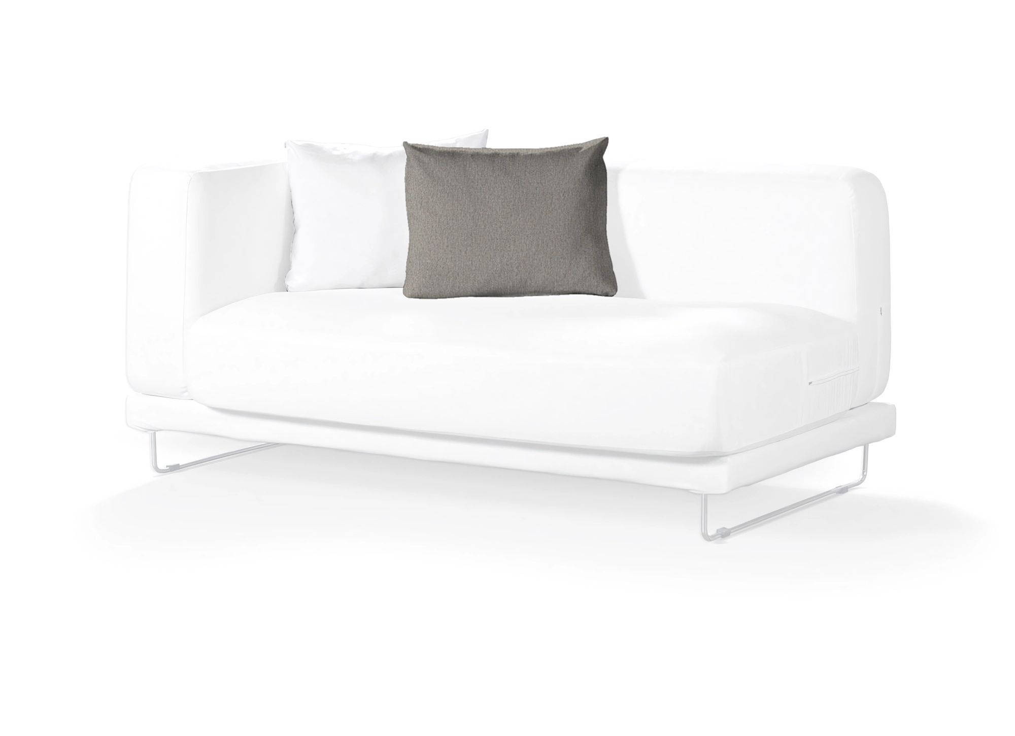 IKEA kussenhoes Tylösand, 1 st. kleur product grijs stof met structuur (hover)