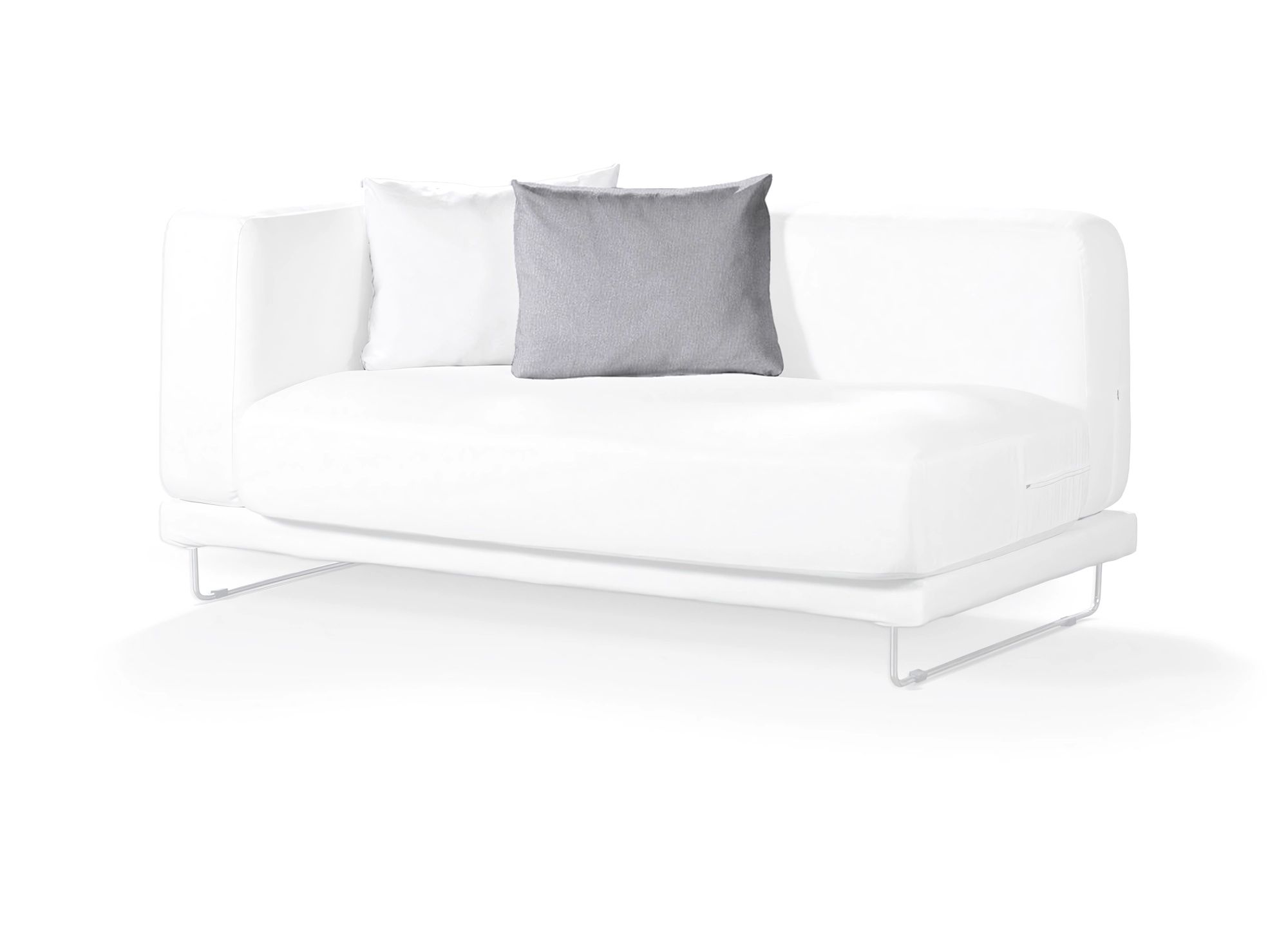 IKEA kussenhoes Tylösand, 1 st. kleur product grijs stof met structuur (hover)