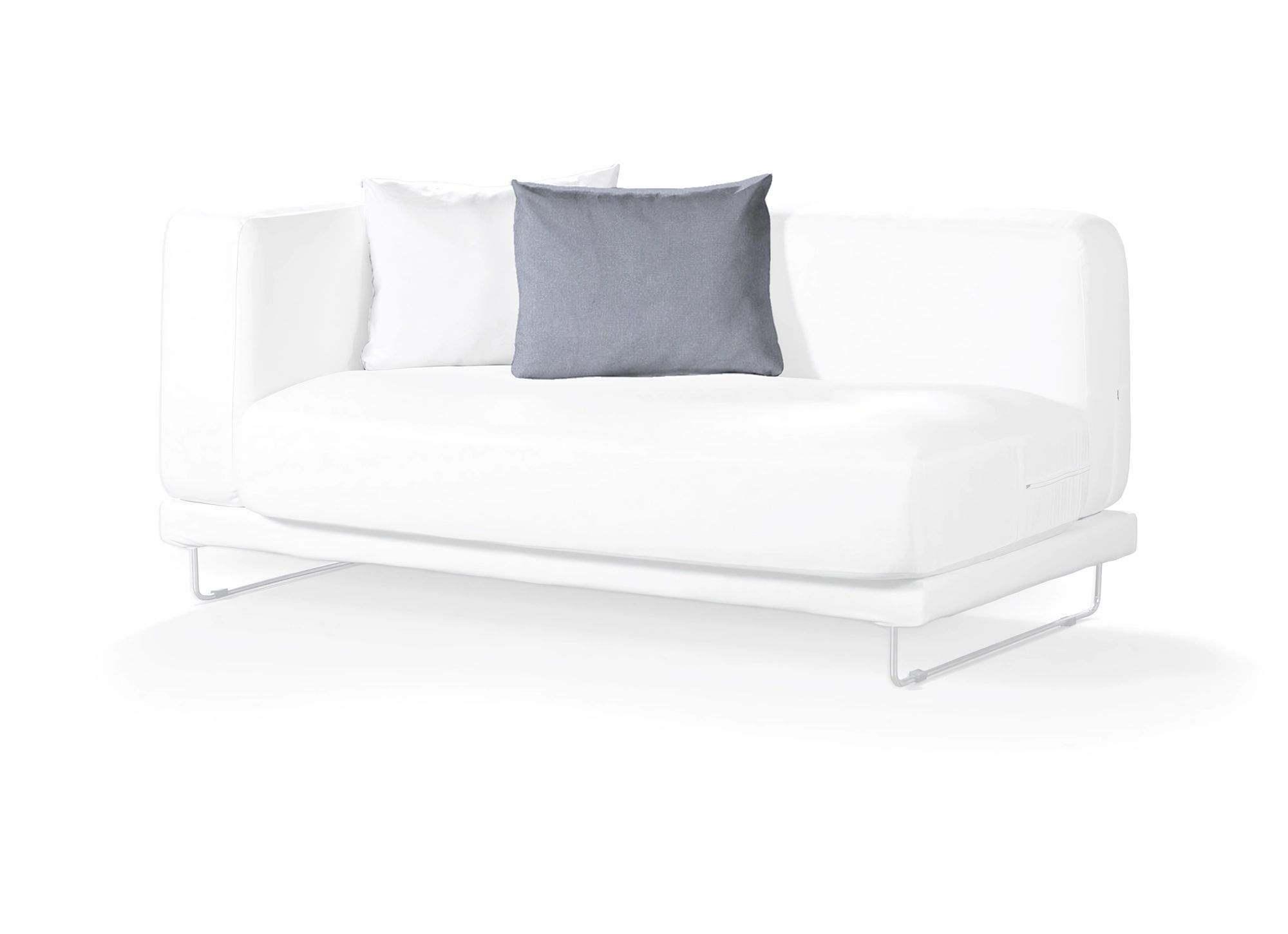 IKEA kussenhoes Tylösand, 1 st. kleur product blauw stof met structuur (hover)