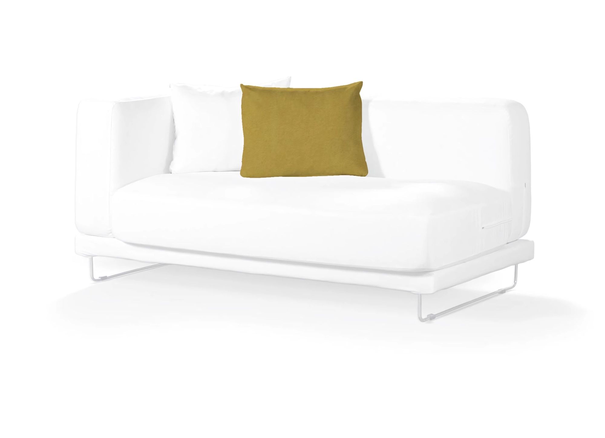 IKEA kussenhoes Tylösand, 1 st. kleur product geel stof met structuur (hover)