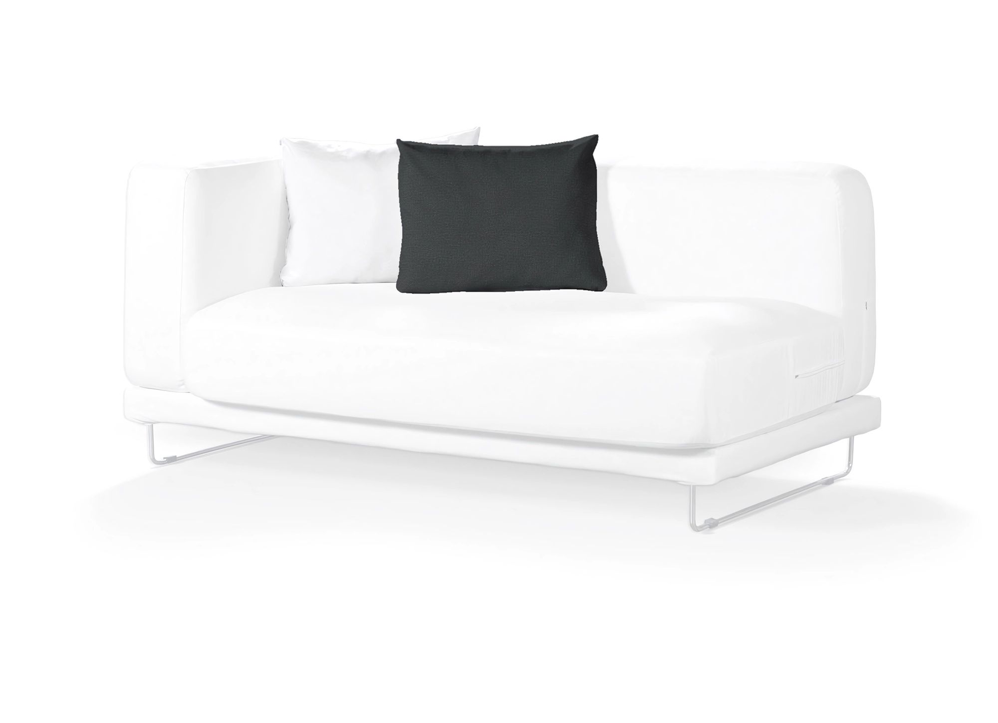IKEA kussenhoes Tylösand, 1 st. kleur product grijs stof fluweel (hover)