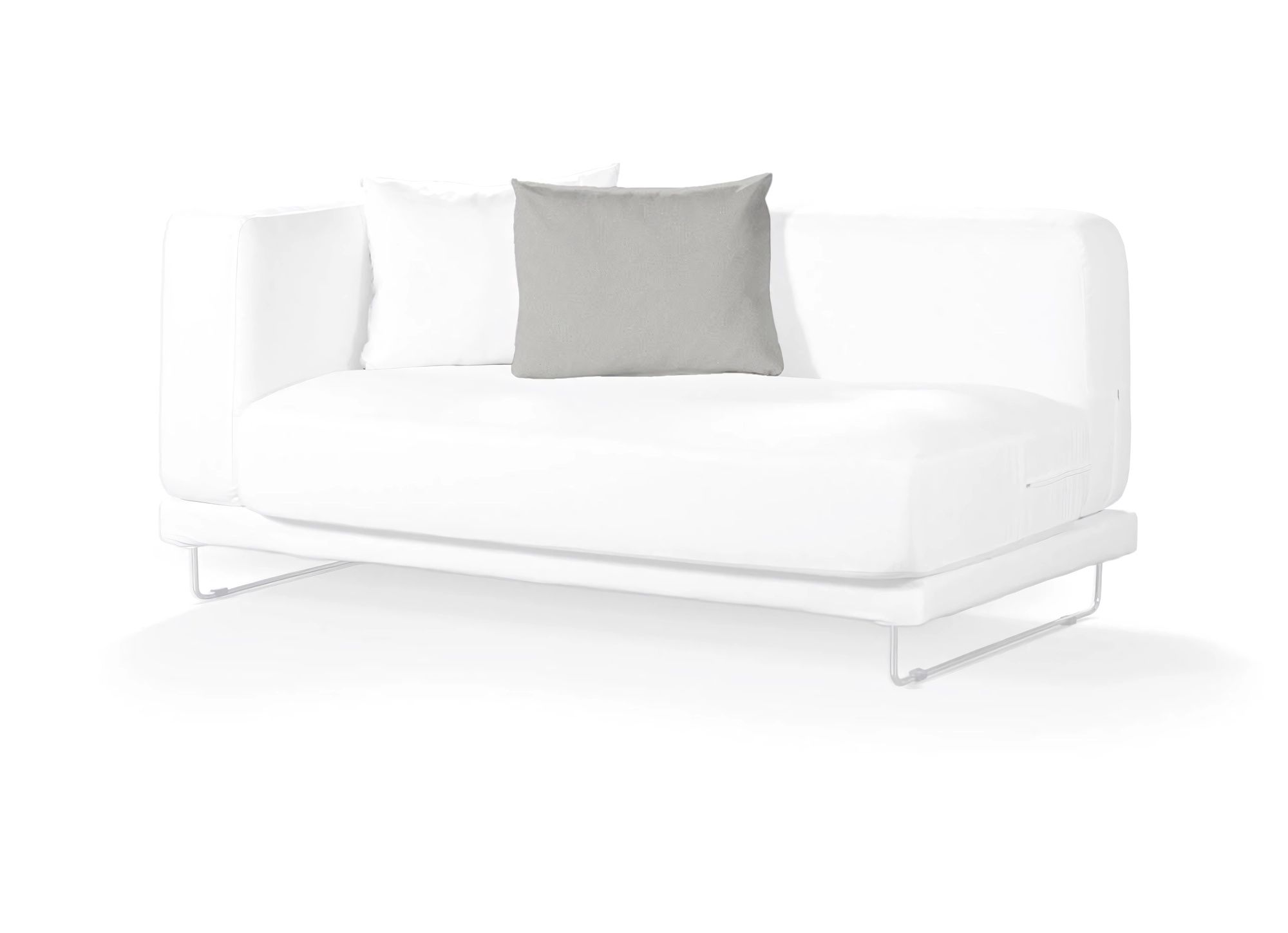 IKEA kussenhoes Tylösand, 1 st. kleur product grijs stof met structuur (hover)