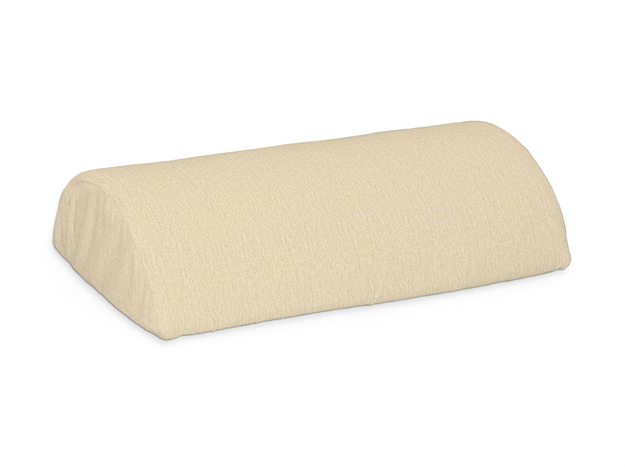 IKEA hoes voor de halve nekrol van Beddinge kleur product crème stof glanzend, met structuur
