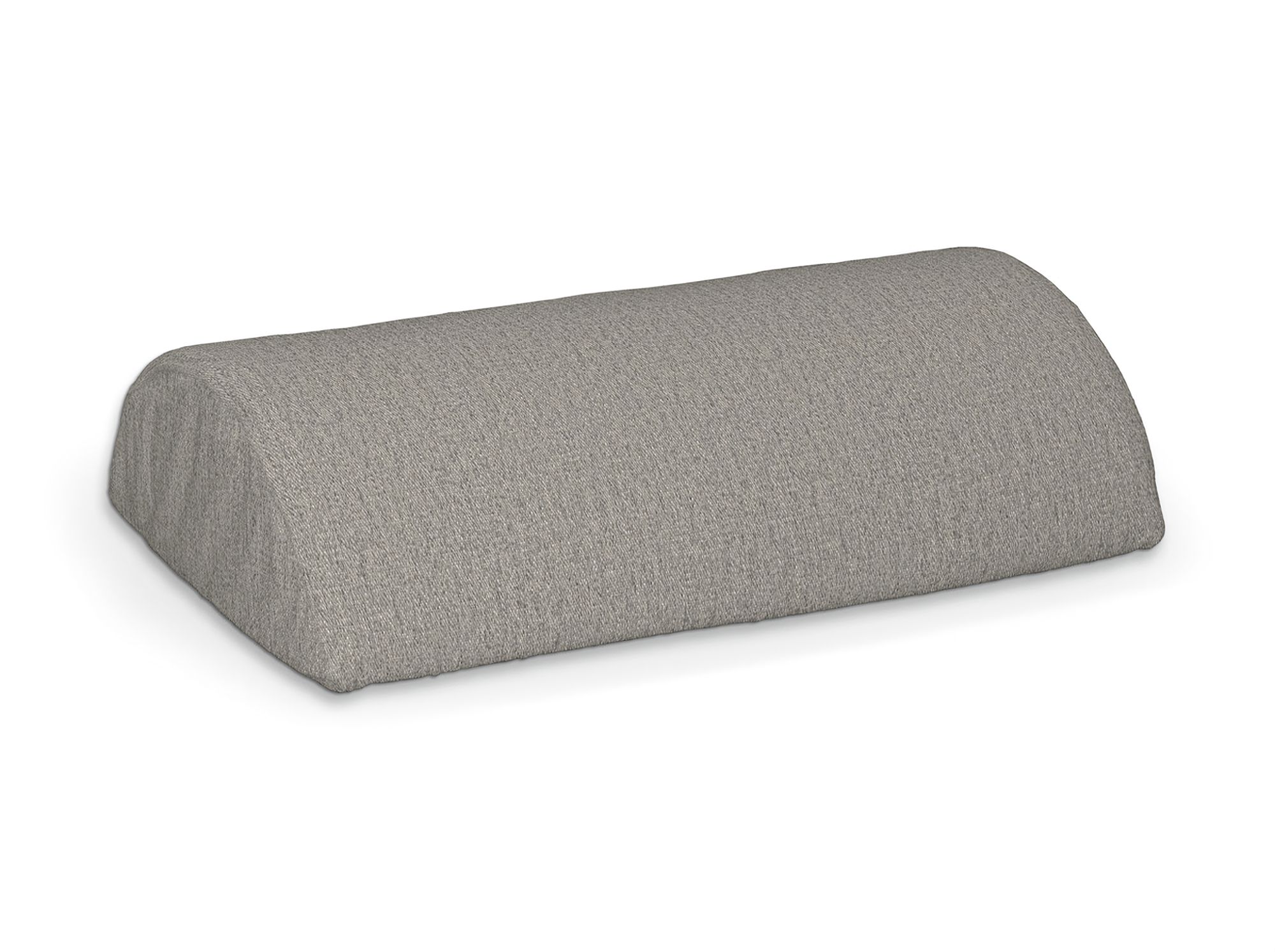 IKEA hoes voor de halve nekrol van Beddinge kleur product grijs stof met structuur