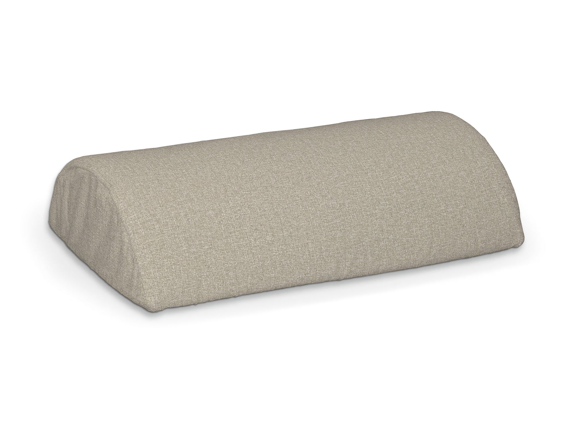 IKEA hoes voor de halve nekrol van Beddinge kleur product beige stof met structuur