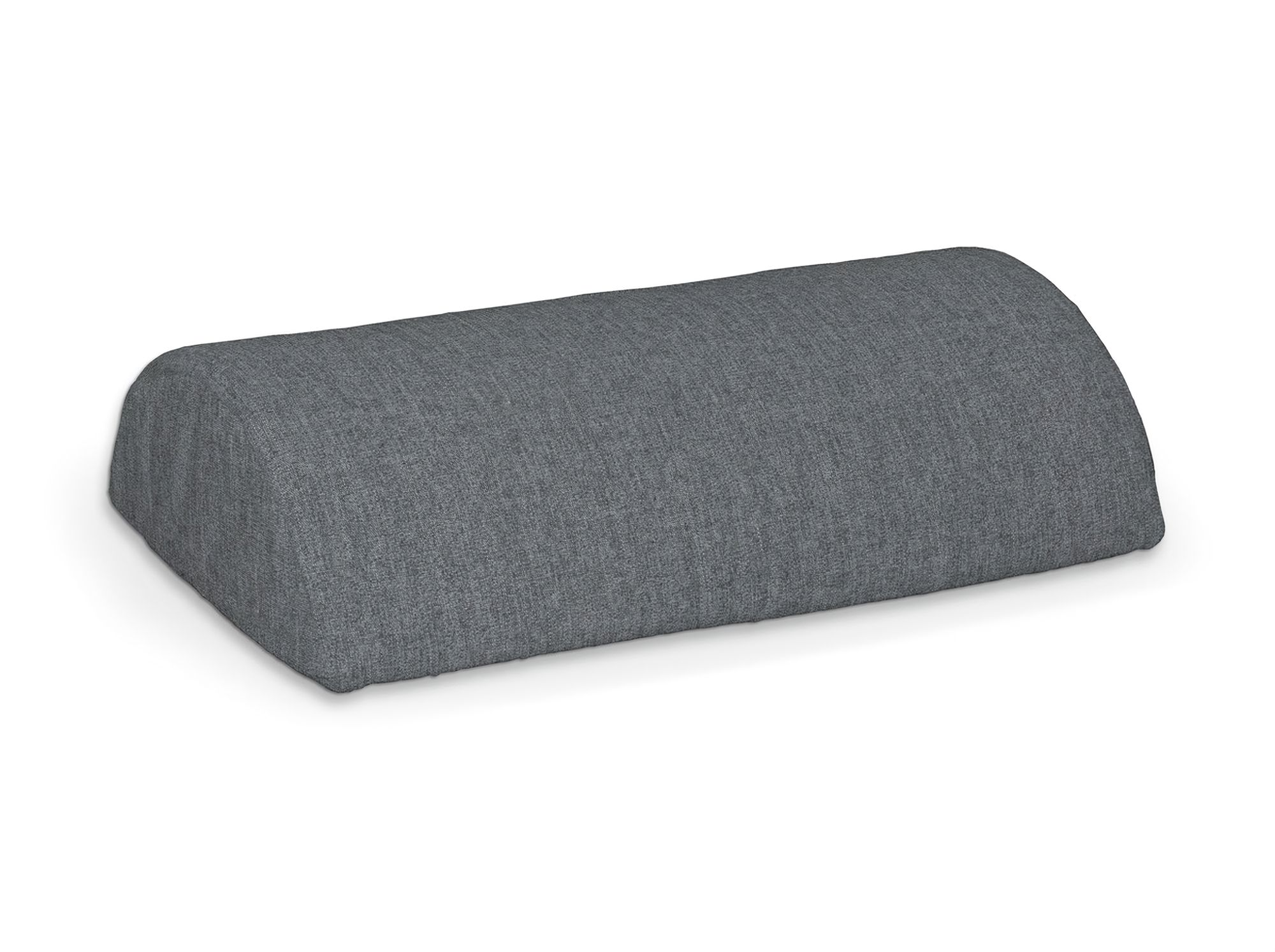 IKEA hoes voor de halve nekrol van Beddinge kleur product grijs stof met structuur