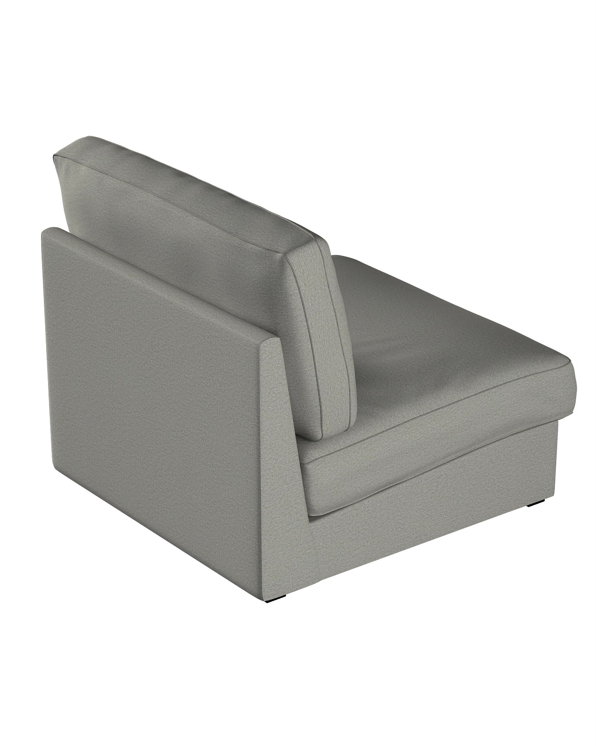 IKEA hoes voor Kivik 1-zit niet-uitklapbaar kleur product grijs stof met structuur (hover)