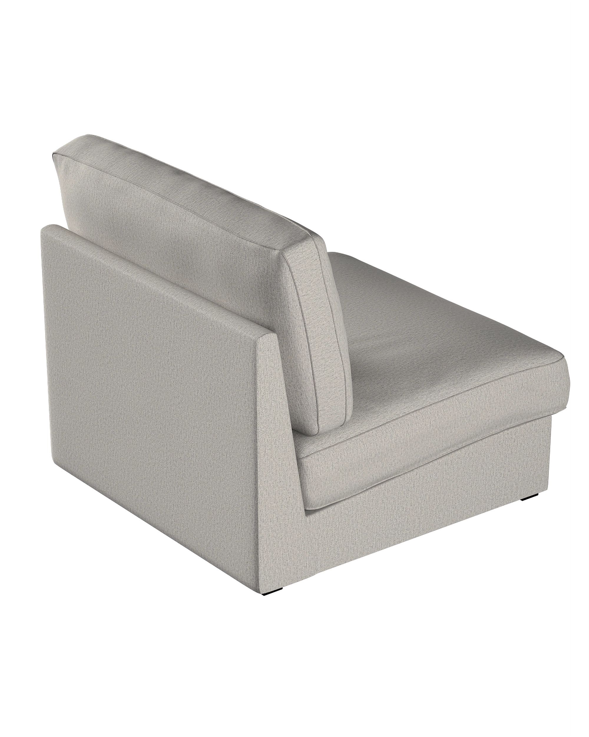 IKEA hoes voor Kivik 1-zit niet-uitklapbaar kleur product grijs stof met structuur (hover)