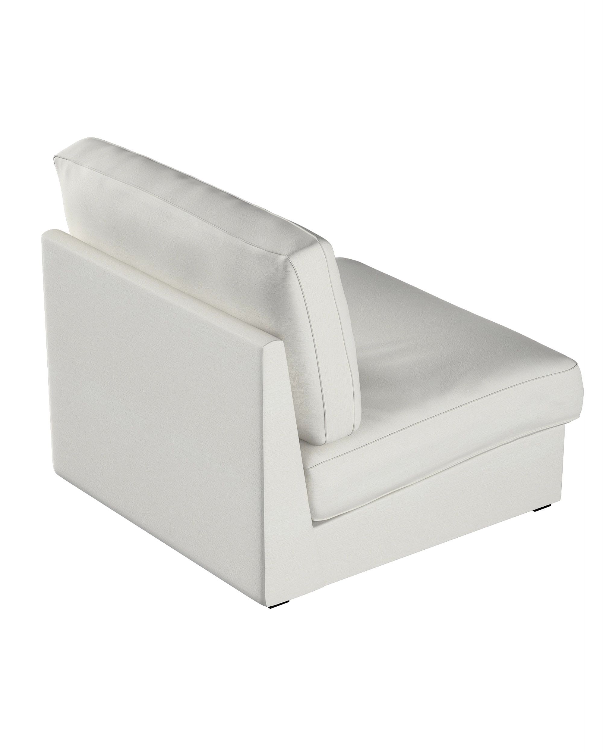 IKEA hoes voor Kivik 1-zit niet-uitklapbaar kleur product grijs stof glanzend, met structuur, fluweel (hover)
