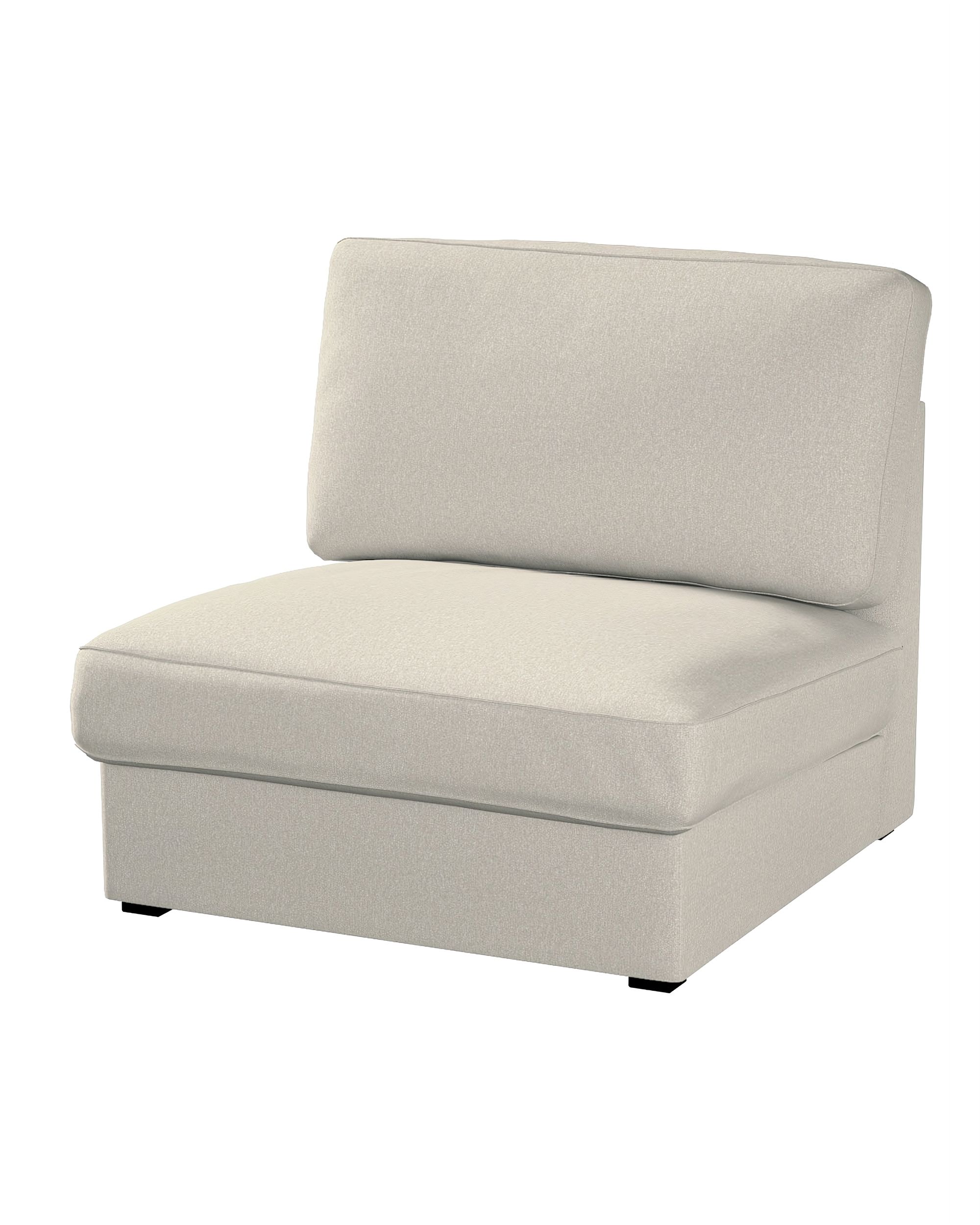 IKEA hoes voor Kivik 1-zit niet-uitklapbaar kleur product beige stof met structuur