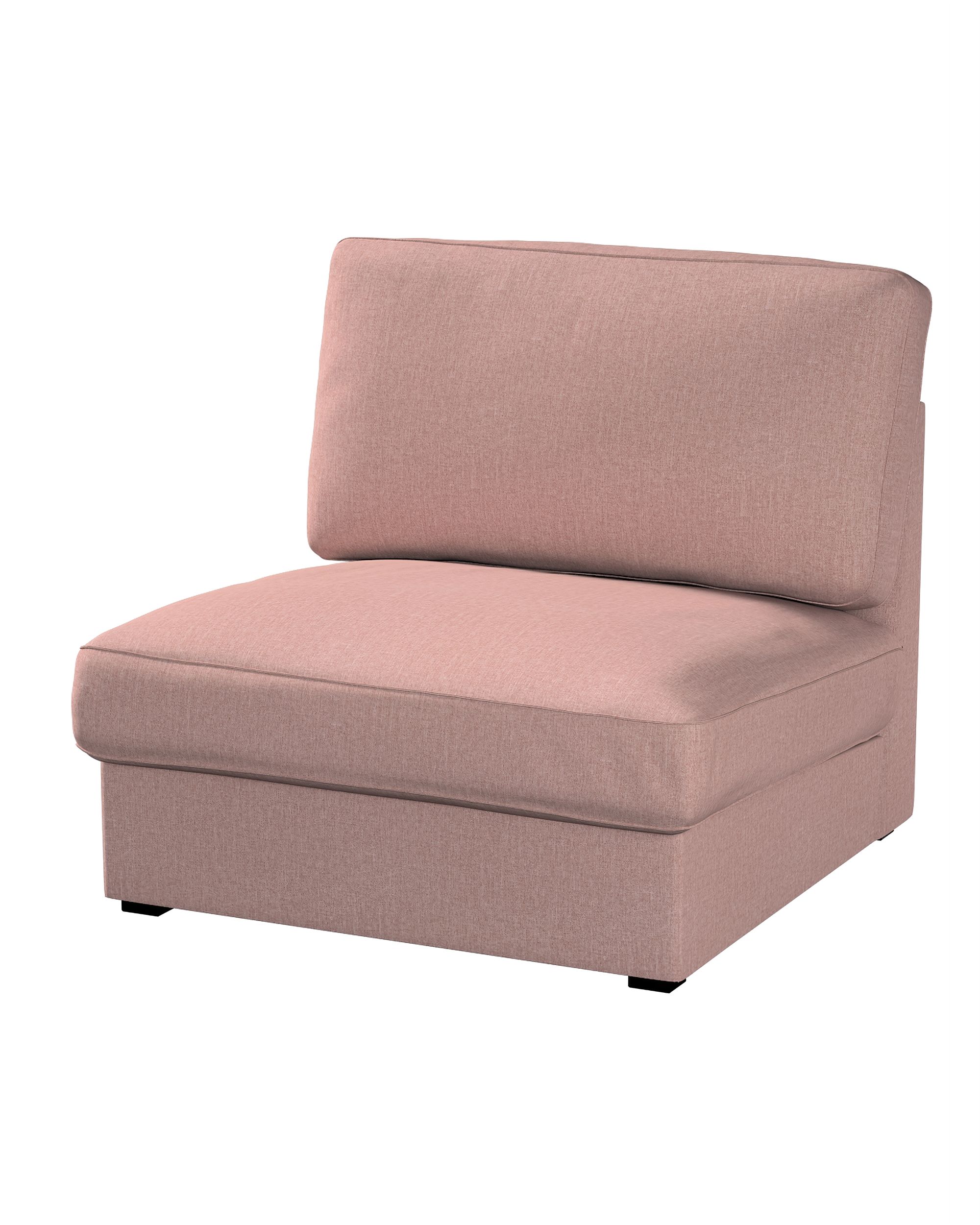 IKEA hoes voor Kivik 1-zit niet-uitklapbaar kleur product roze stof met structuur