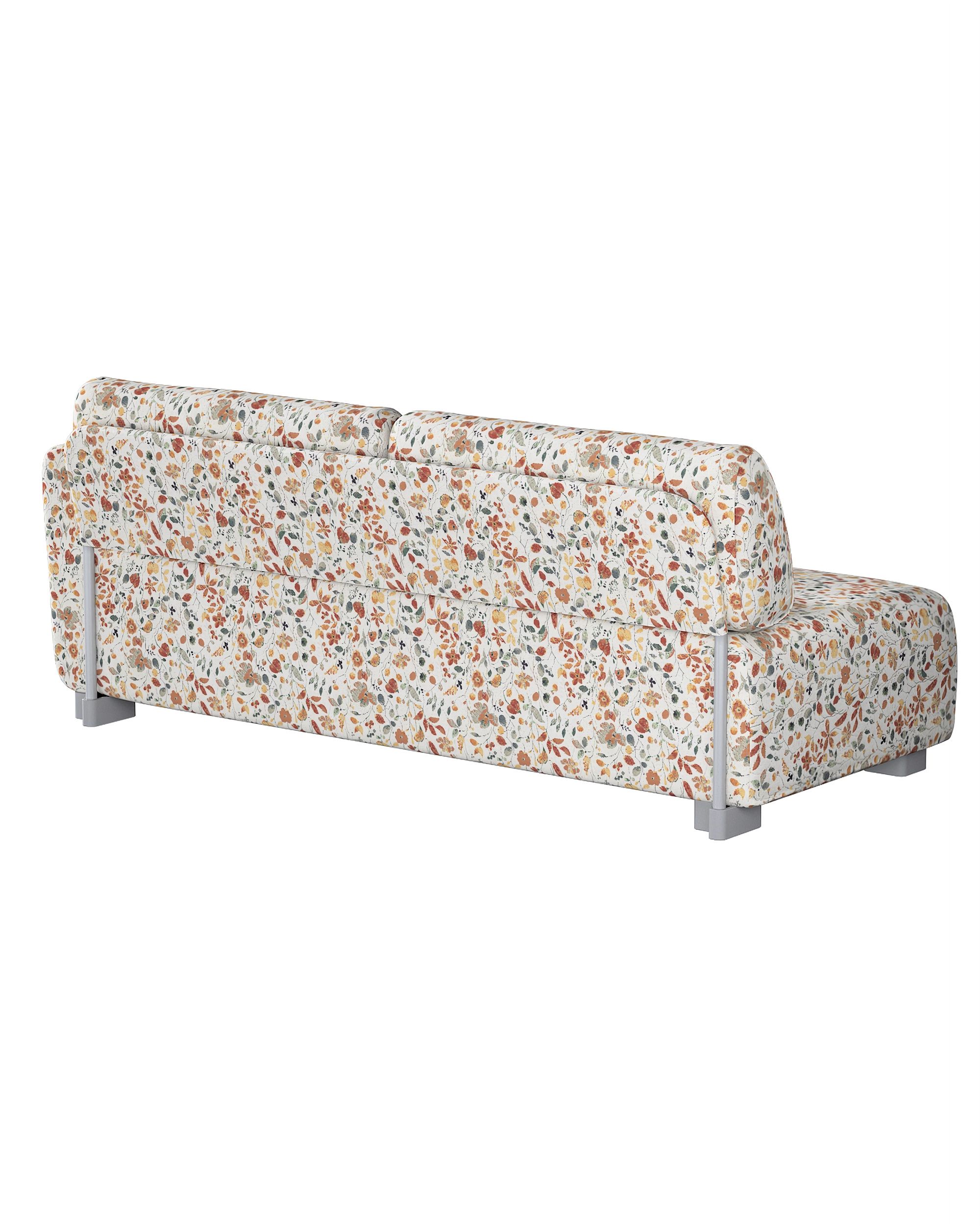IKEA zitbankhoes voor Mysinge 2-zitsbank met 1 armleuning kleur product oranje stof met structuur, met patroon (hover)