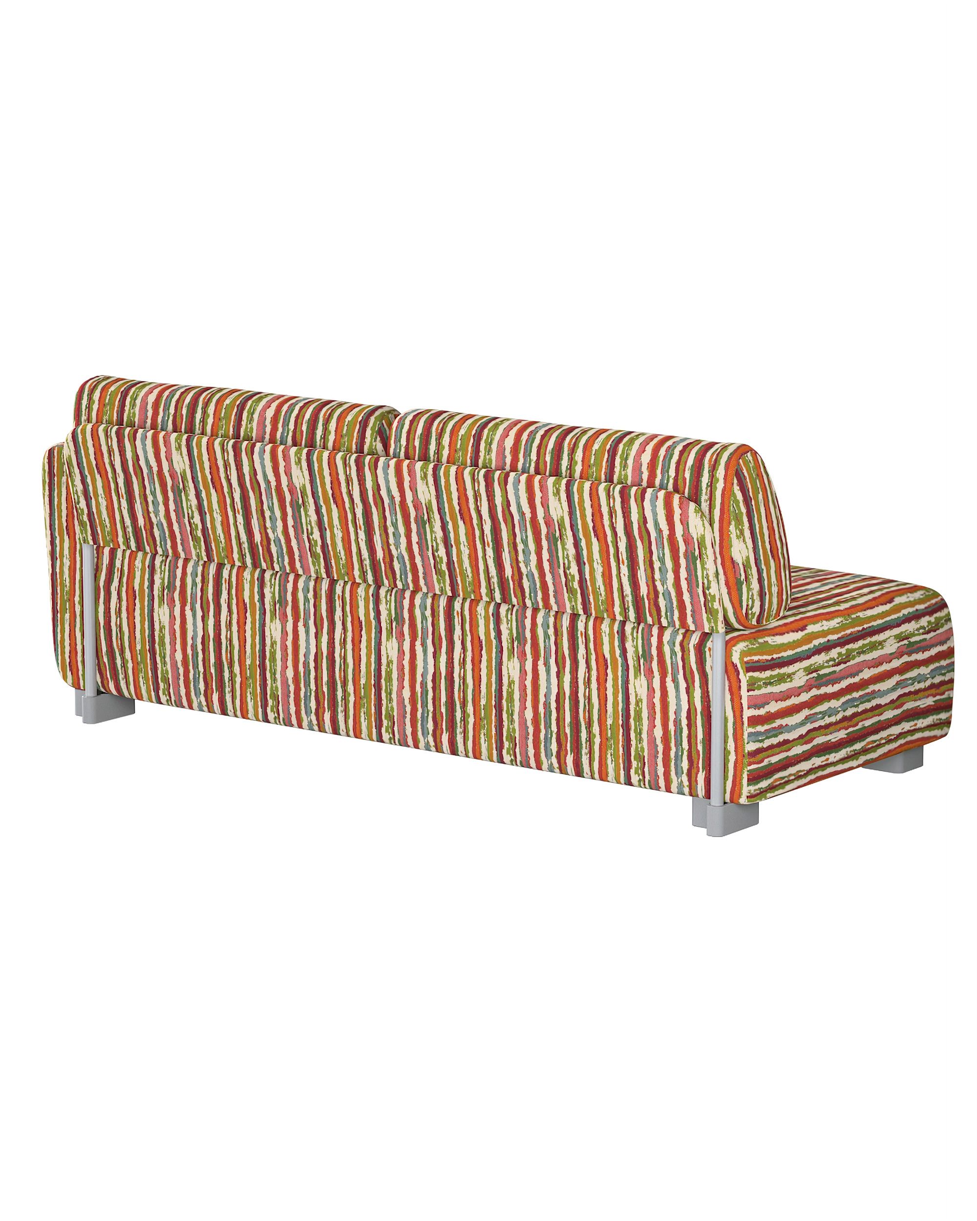 IKEA zitbankhoes voor Mysinge 2-zitsbank met 1 armleuning kleur product meerkleurig stof met structuur, met patroon (hover)
