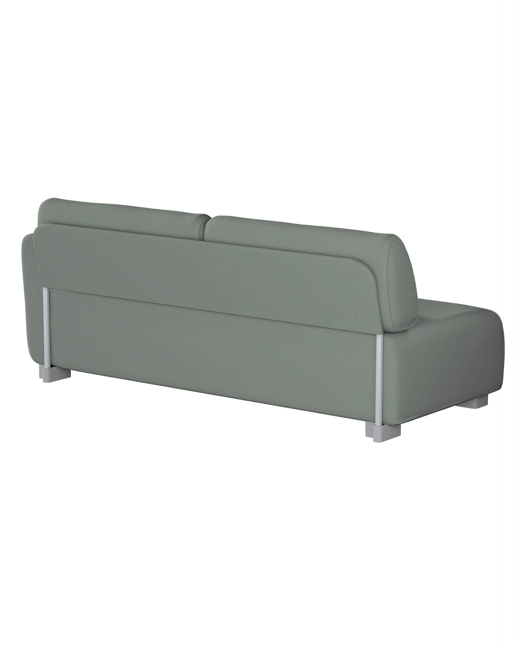 IKEA zitbankhoes voor Mysinge 2-zitsbank met 1 armleuning kleur product groen stof met structuur (hover)