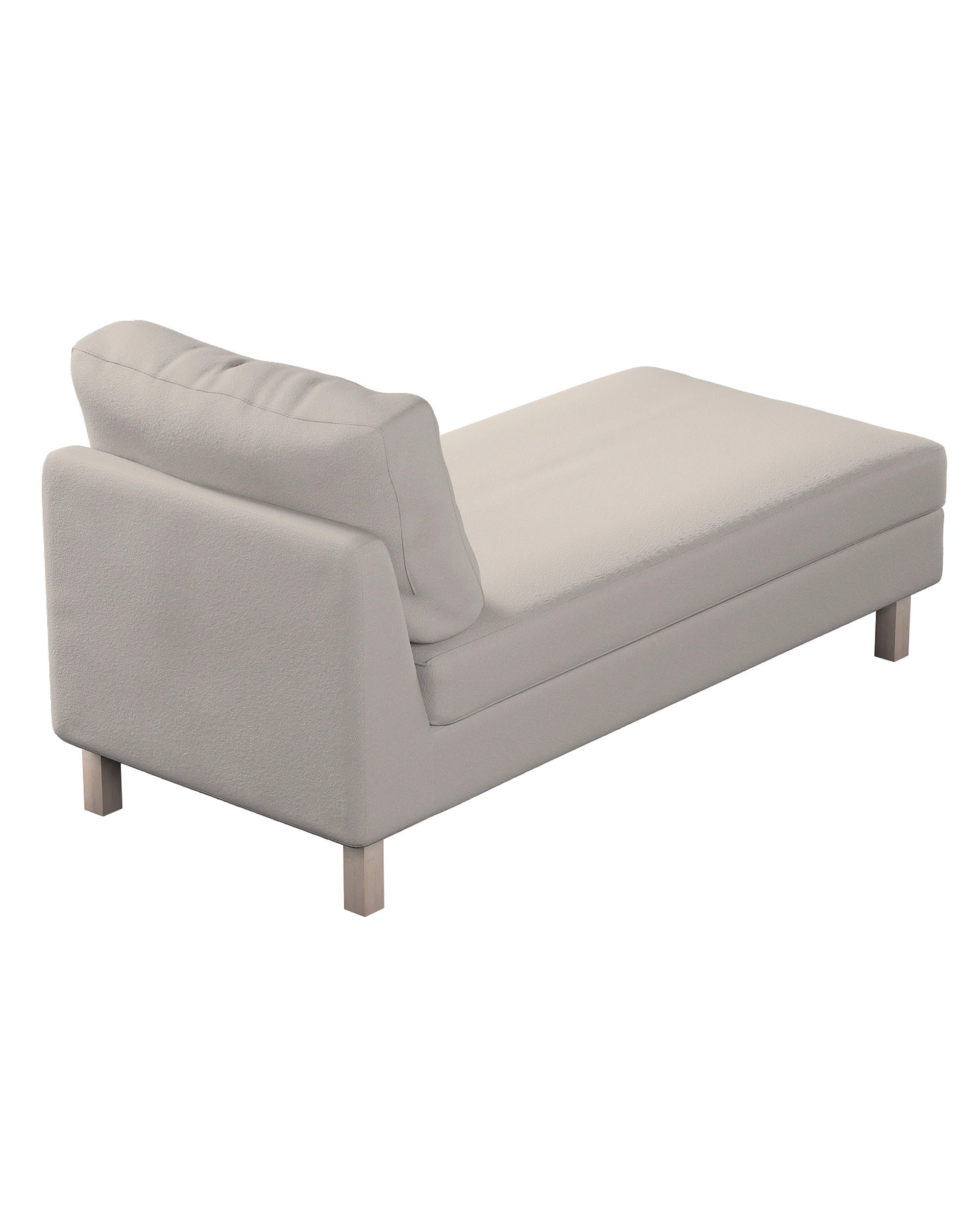 Model Karlstad chaise longue bijzetbank kleur product beige stof met structuur (hover)