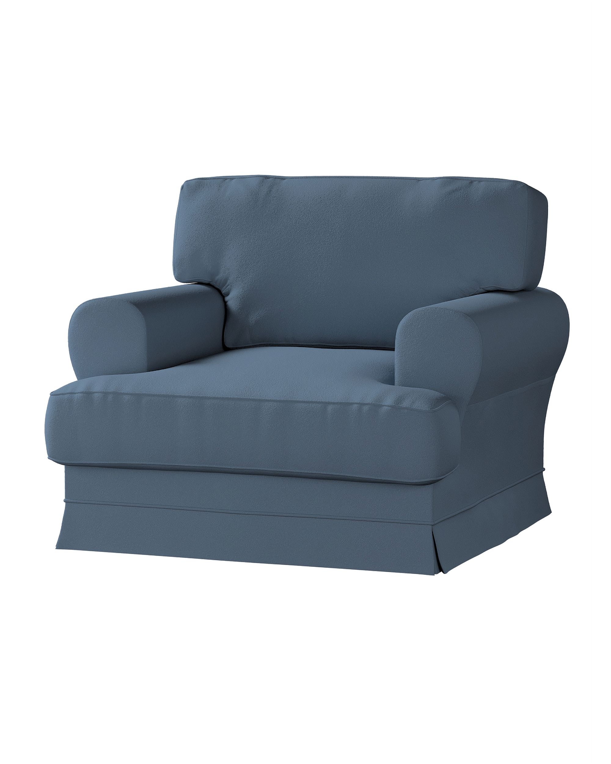 IKEA stoelhoes/ overtrek voor Ekeskog kleur product blauw stof met structuur