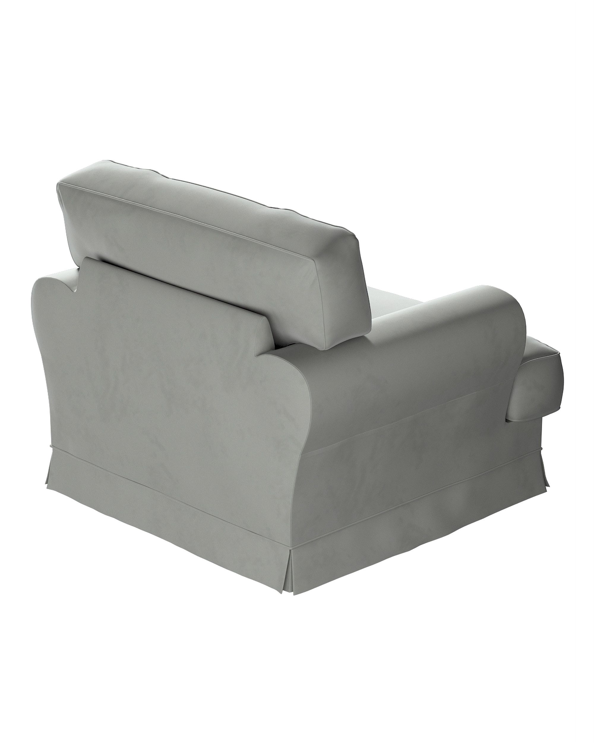 IKEA stoelhoes/ overtrek voor Ekeskog kleur product grijs stof glanzend, fluweel (hover)