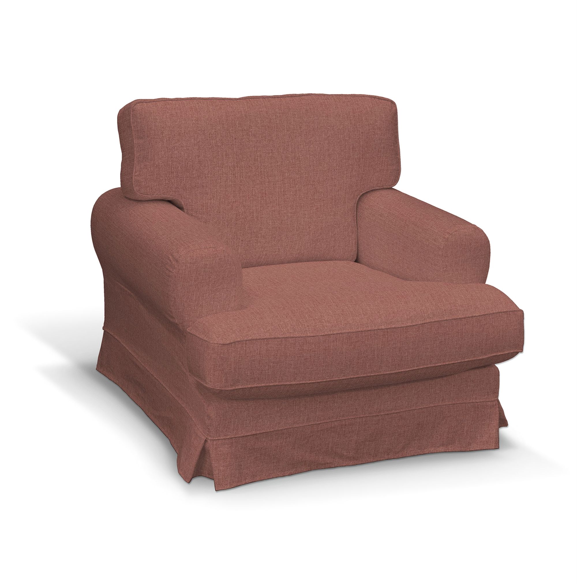 IKEA stoelhoes/ overtrek voor Ekeskog kleur product bruin stof met structuur