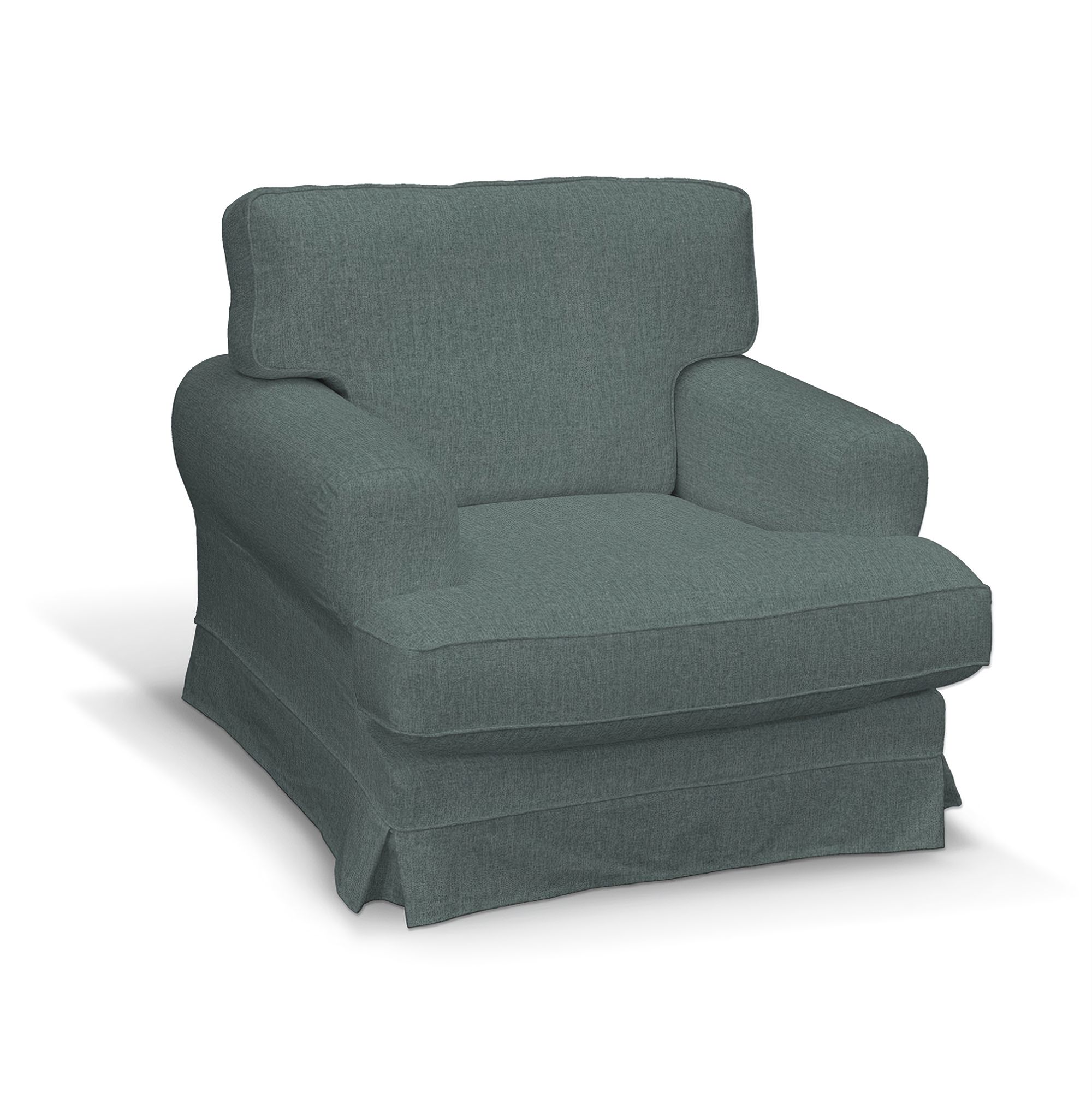 IKEA stoelhoes/ overtrek voor Ekeskog kleur product blauw stof met structuur