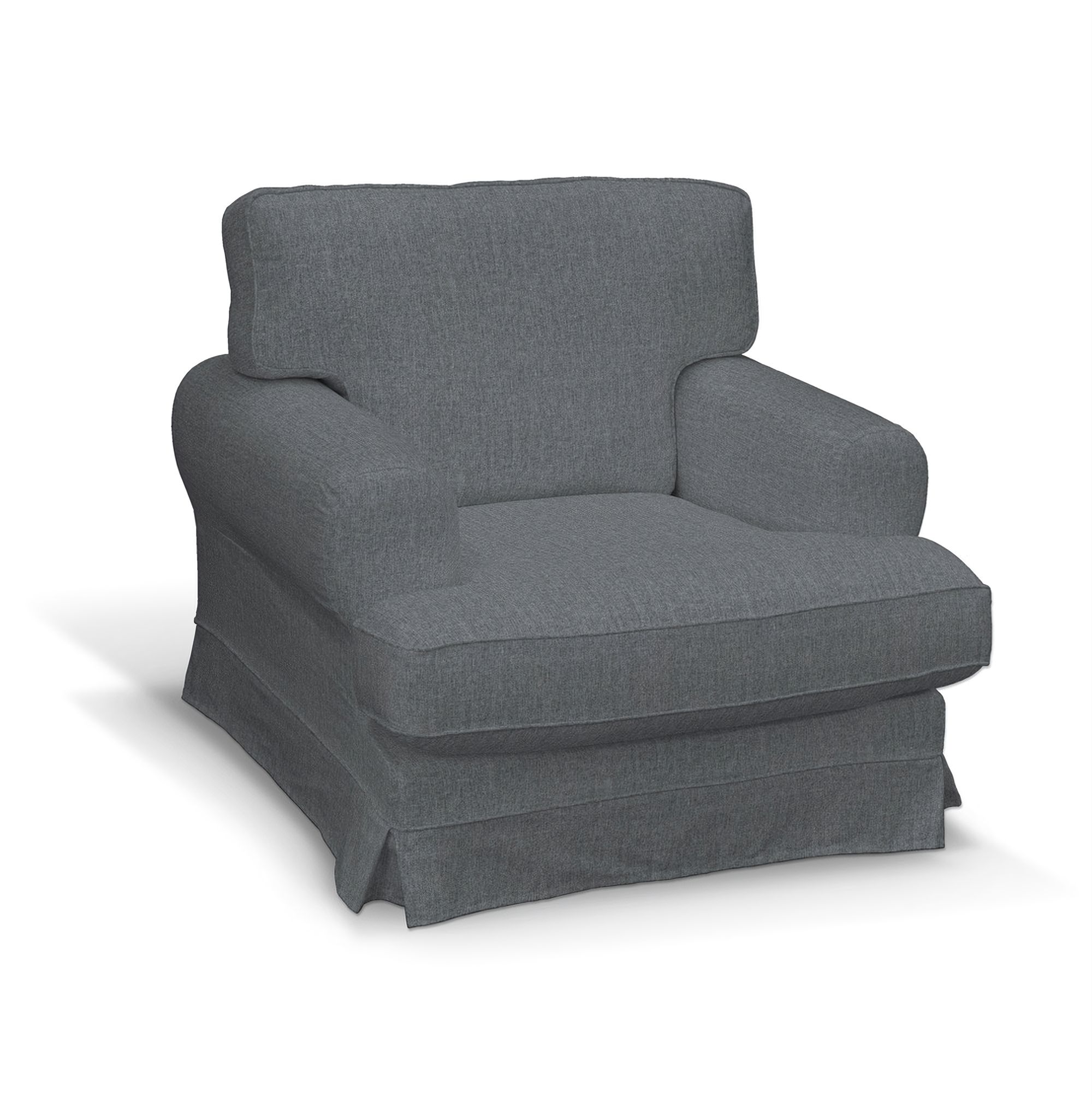 IKEA stoelhoes/ overtrek voor Ekeskog kleur product grijs stof met structuur