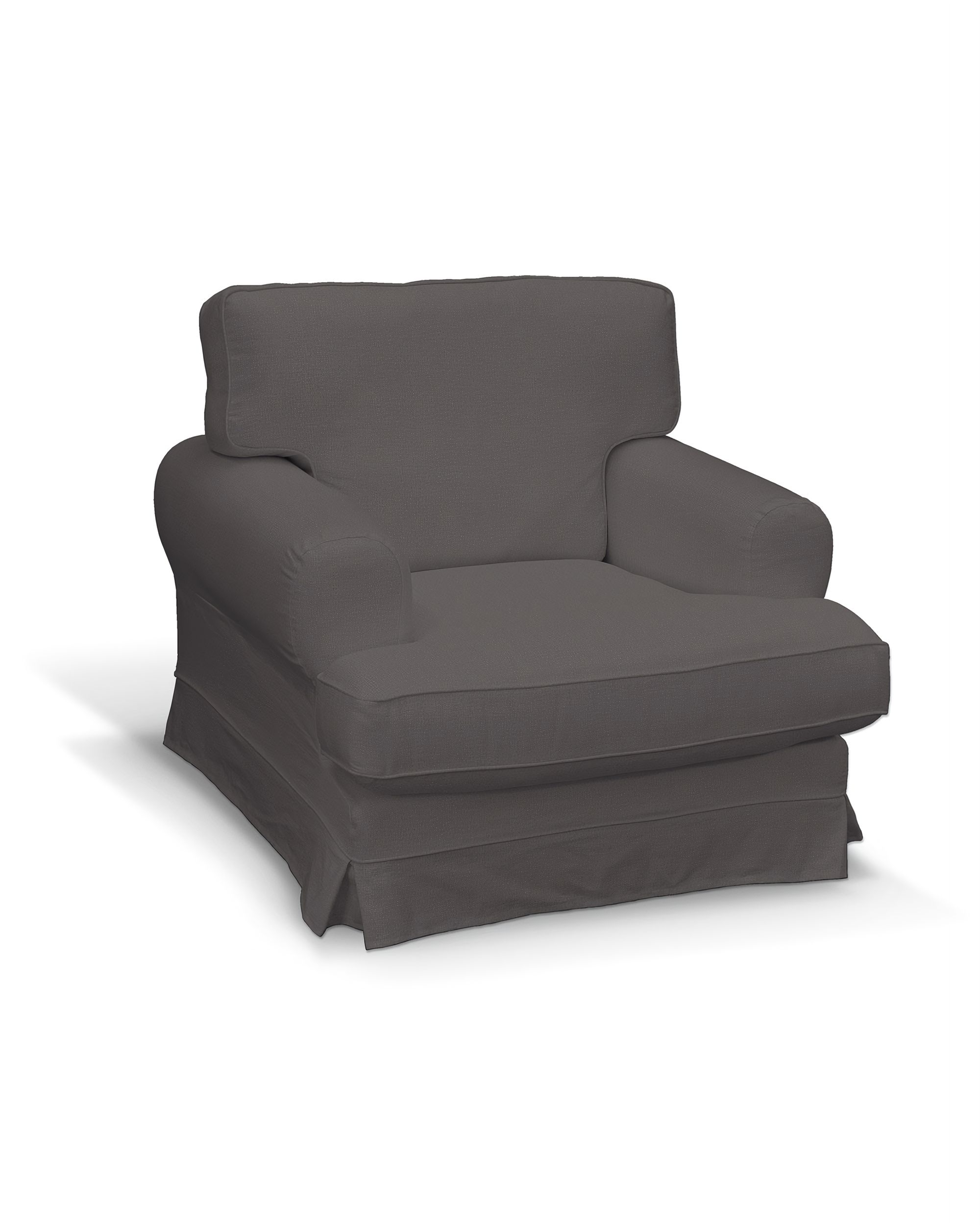 IKEA stoelhoes/ overtrek voor Ekeskog kleur product bruin stof fluweel