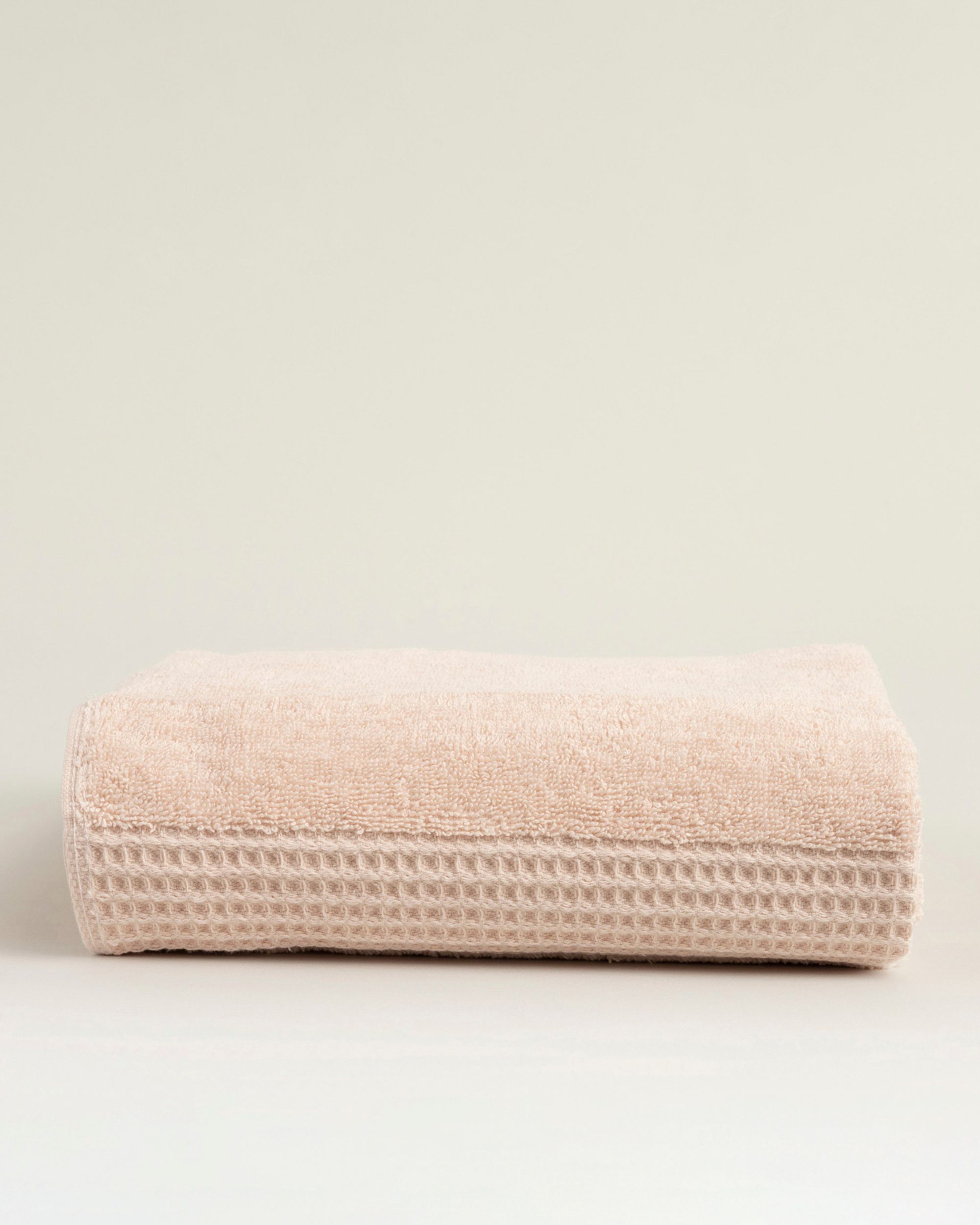 Handdoek Balance 70x140 cm perzik glans